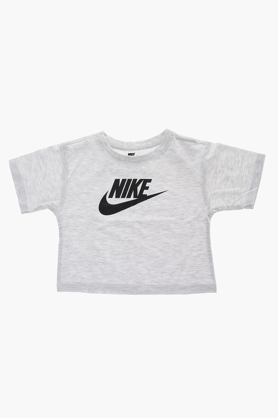 Nike KIDS 0470~Crew Neck T-Shirt with Printed Logo