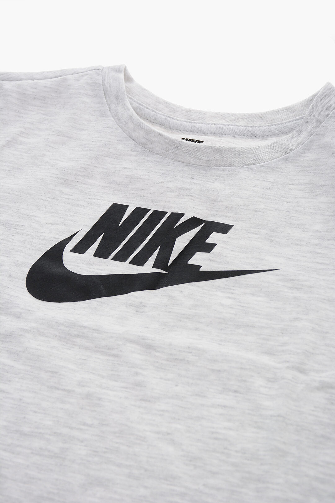 Nike KIDS 0470~Crew Neck T-Shirt with Printed Logo, view 2