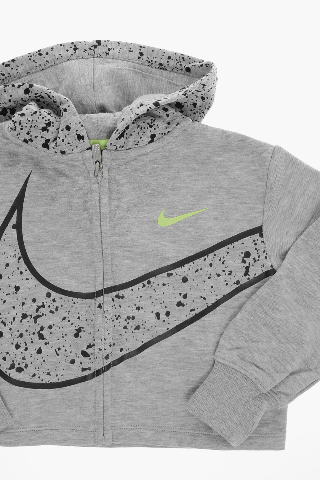 Nike KIDS 0470~Hooded Sweatshirt With Contrast Logo, view 2