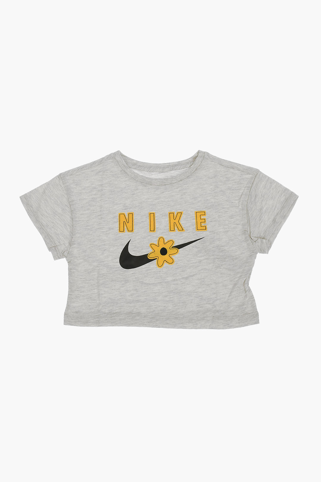 Nike KIDS 0470~T-Shirt Crewneck SPORT DAISY BOXY with Logo Embroidery