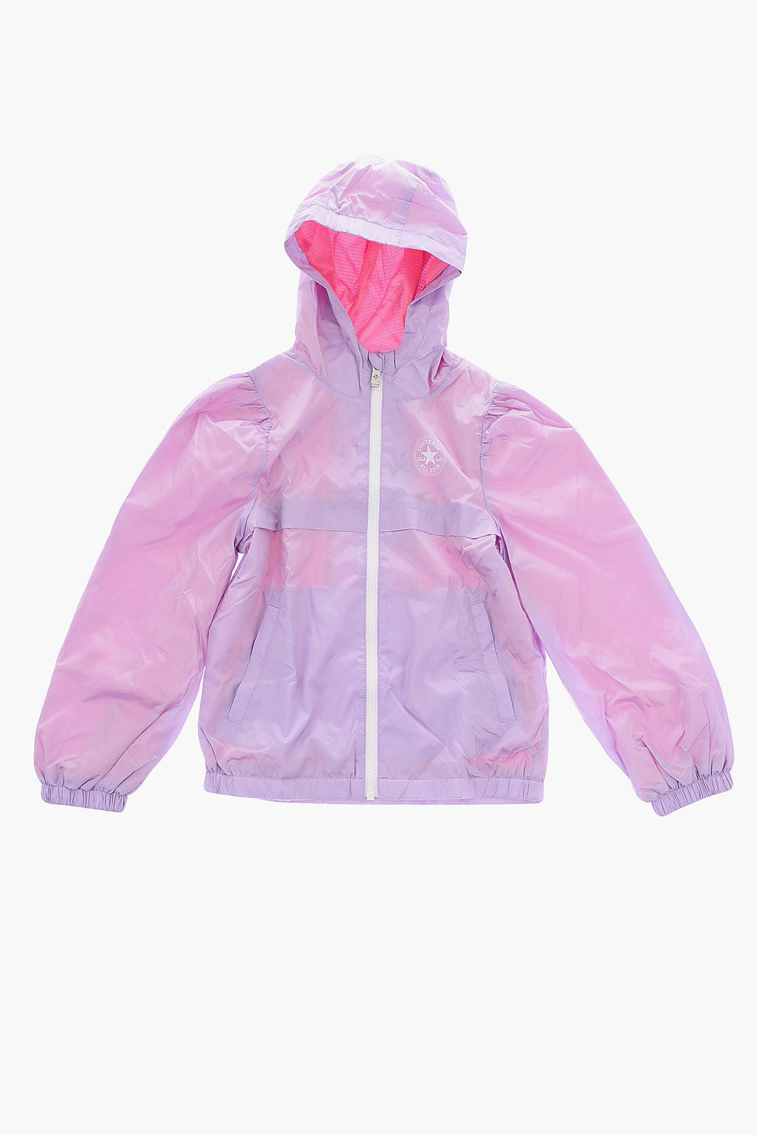 Converse KIDS 0550~ALL STAR CHUCK TAYLOR Lightweight Jacket BOX FIT Waterproof with Shiny Effect