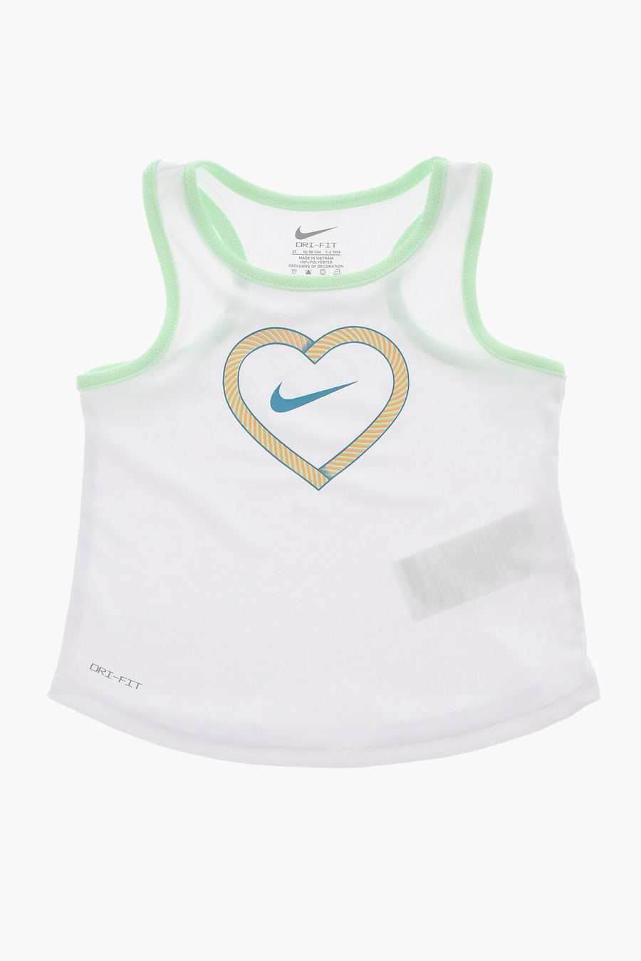 Nike KIDS 0850~Dri-Fit Tank Top and Shorts Set with Printed Logo, view 2
