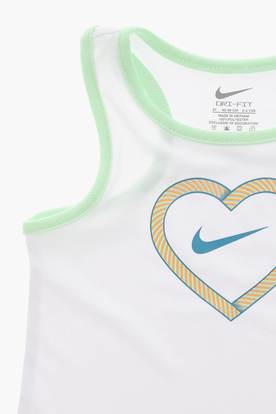 Nike KIDS 0850~Dri-Fit Tank Top and Shorts Set with Printed Logo, view 3