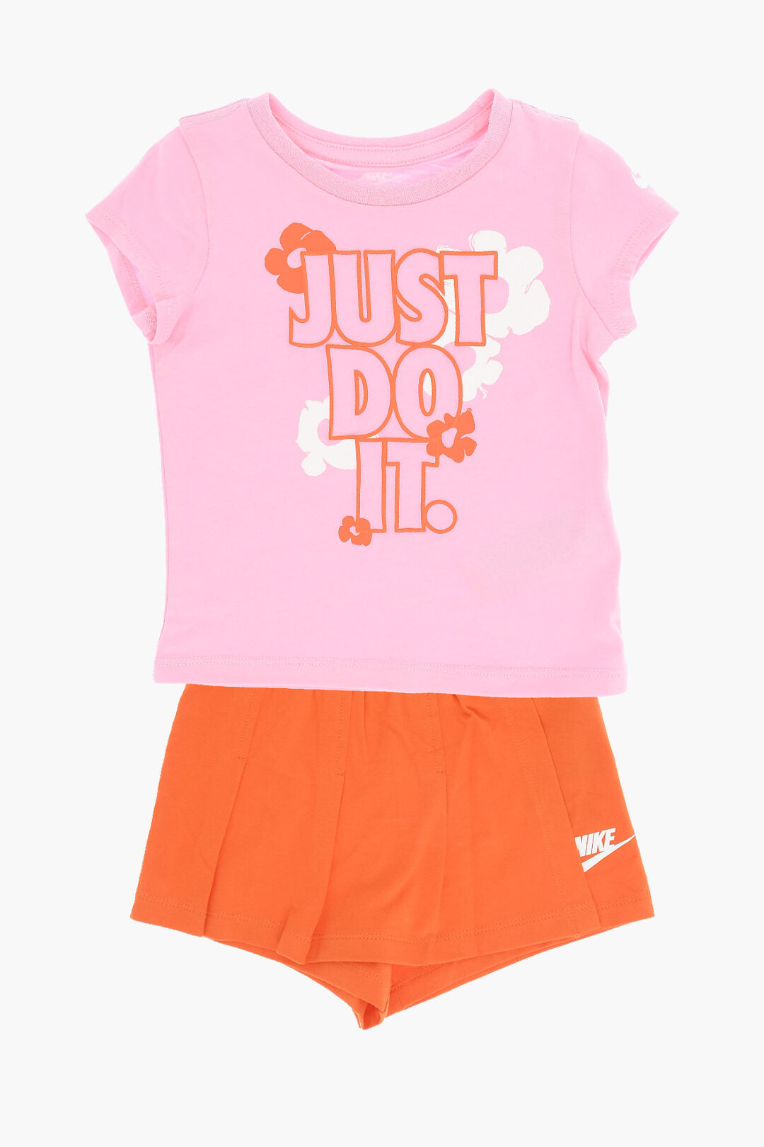 Nike KIDS 1050~Printed T-Shirt and Skirt-Trousers Set