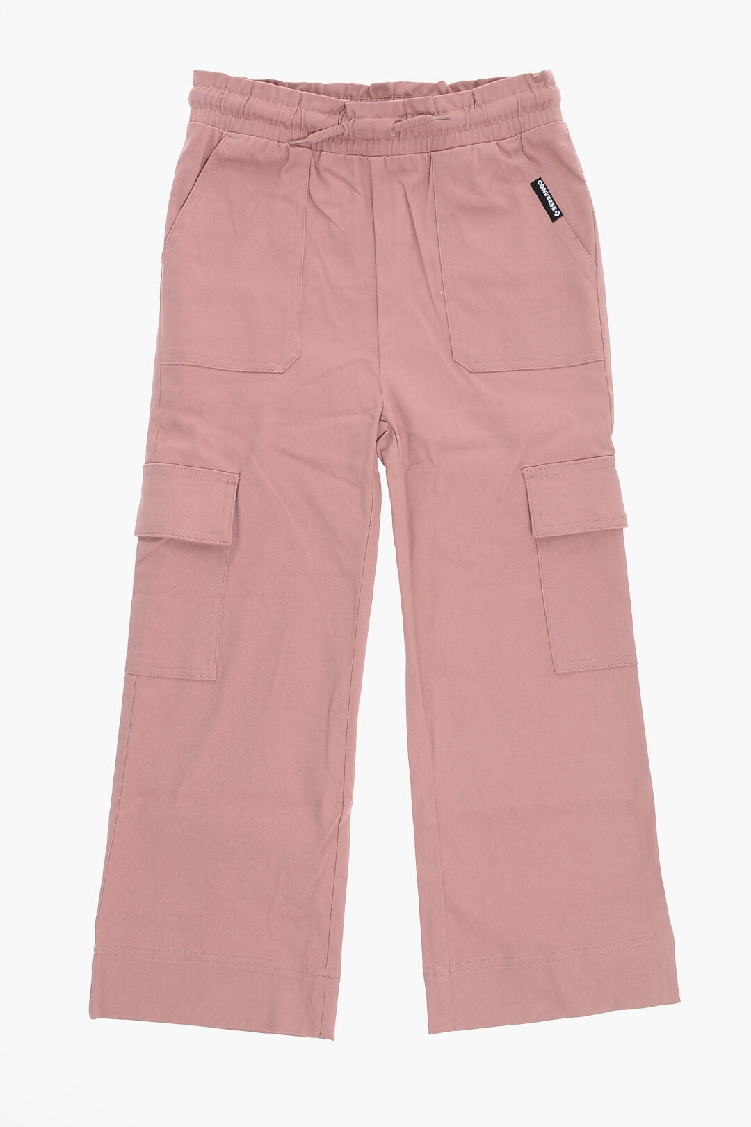 Converse KIDS 1050~Stretch Cotton Cargo Trousers PAPERBAG with Elastic Waist