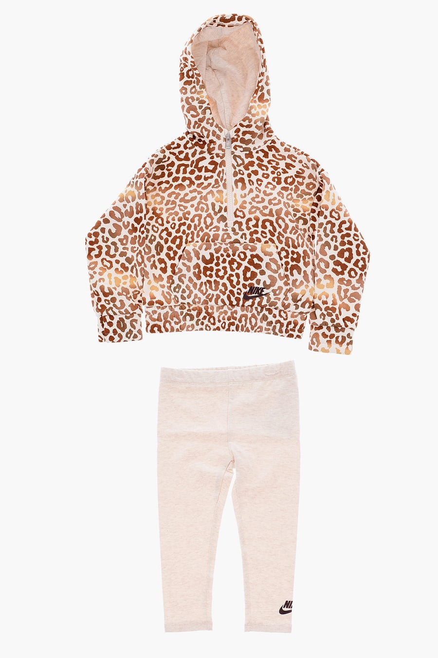 Nike KIDS 1250~Sweatshirt and Leggings Set with Animal-Print