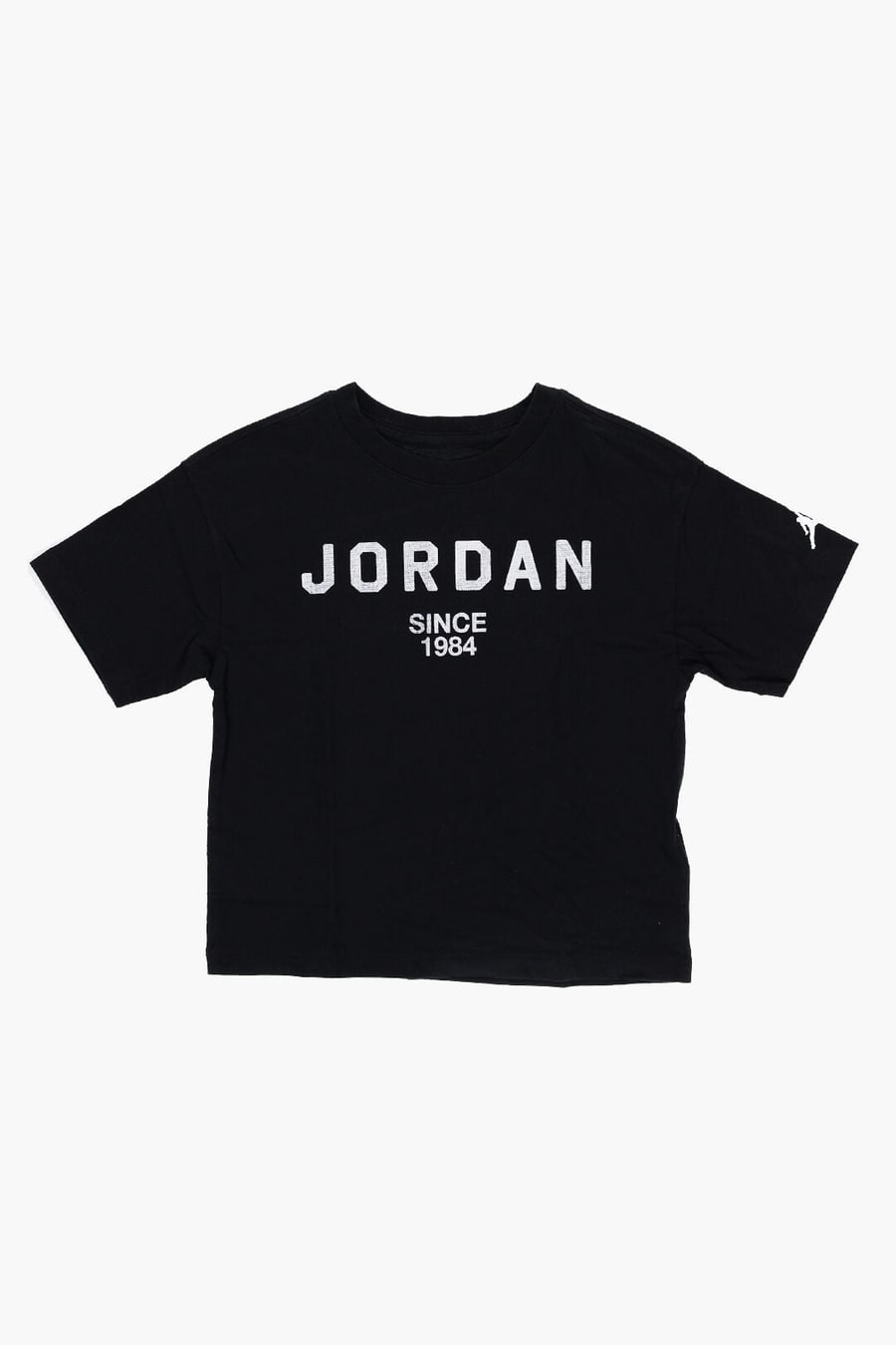 Nike KIDS 1500~AIR JORDAN Cotton Crewneck T-Shirt with Print