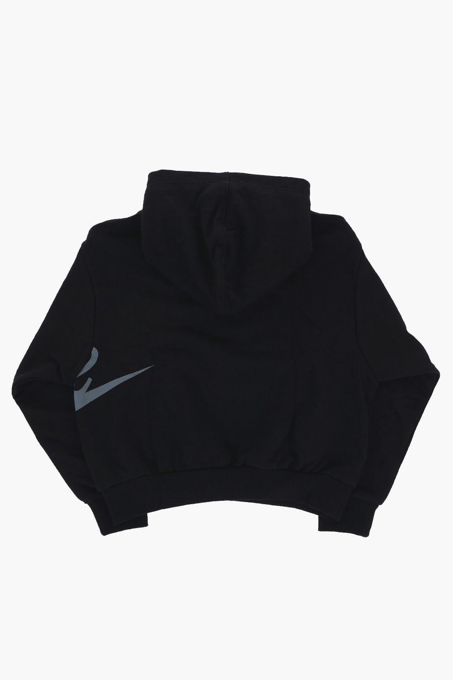 Nike KIDS 1500~Cotton-Blend Hooded Sweatshirt with Patch Pocket, view 3