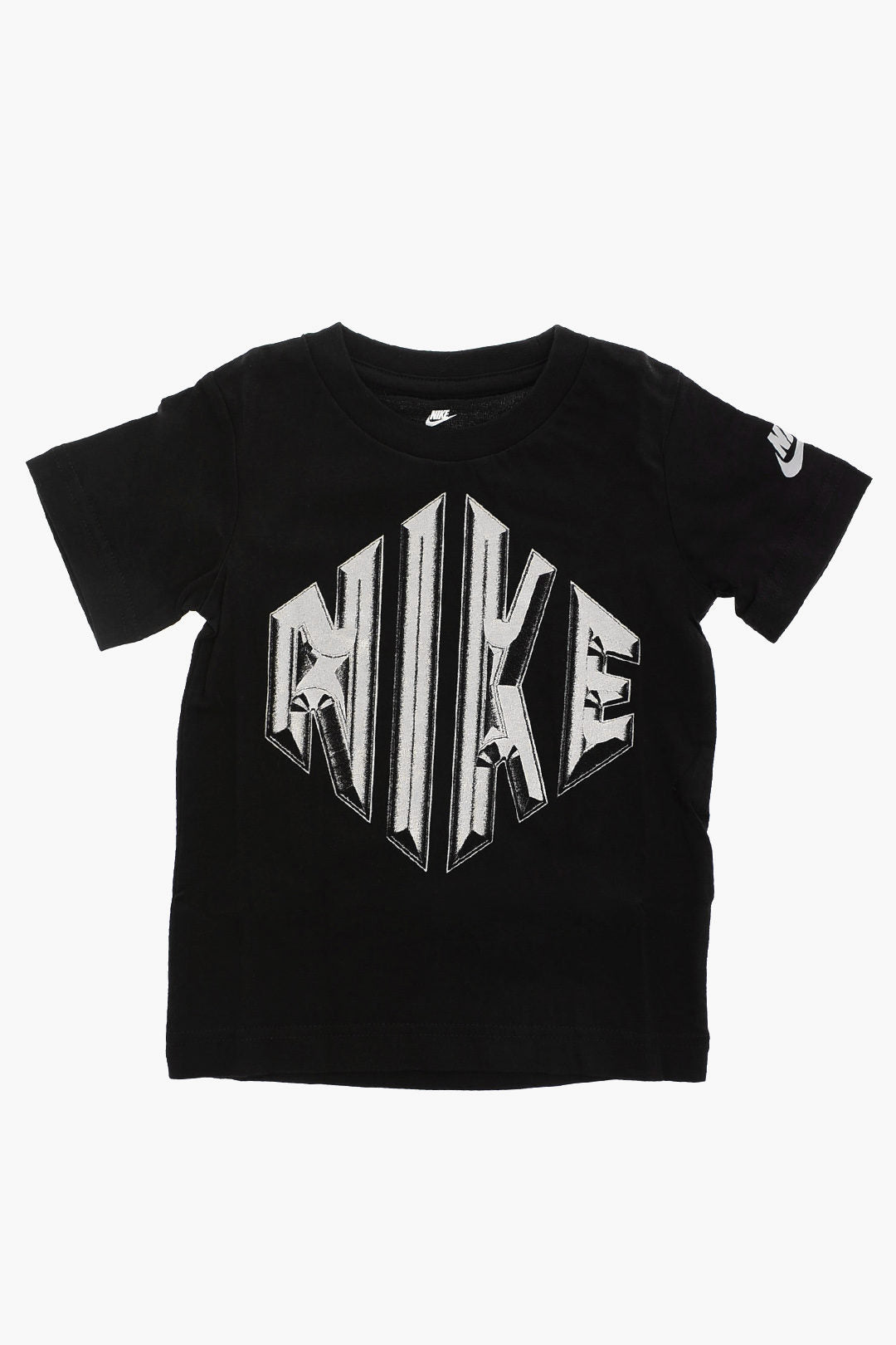 Nike KIDS 1500~Glitter Logo Print T-shirt