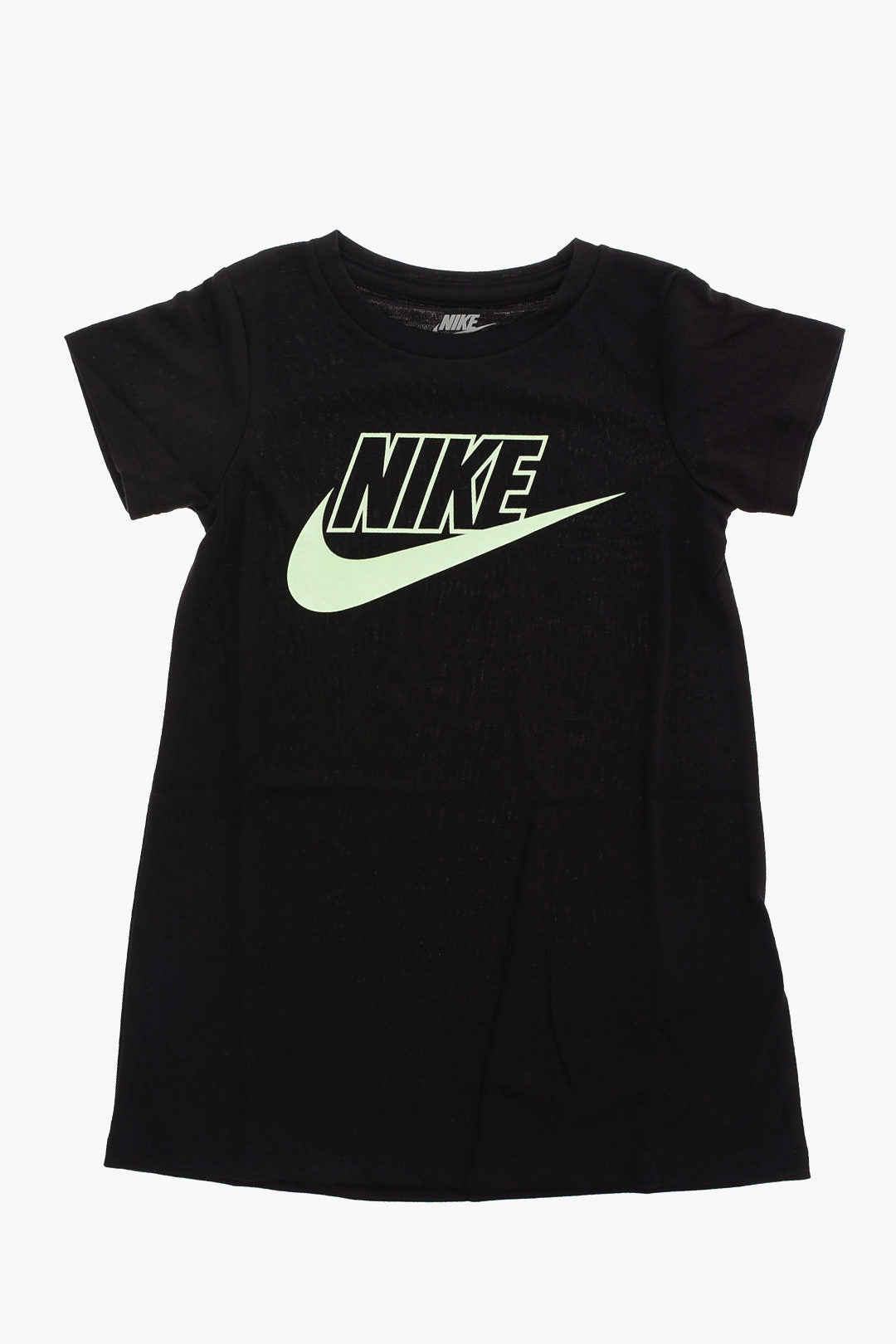 Nike KIDS 1500~Short-Sleeved Logo Print Dress