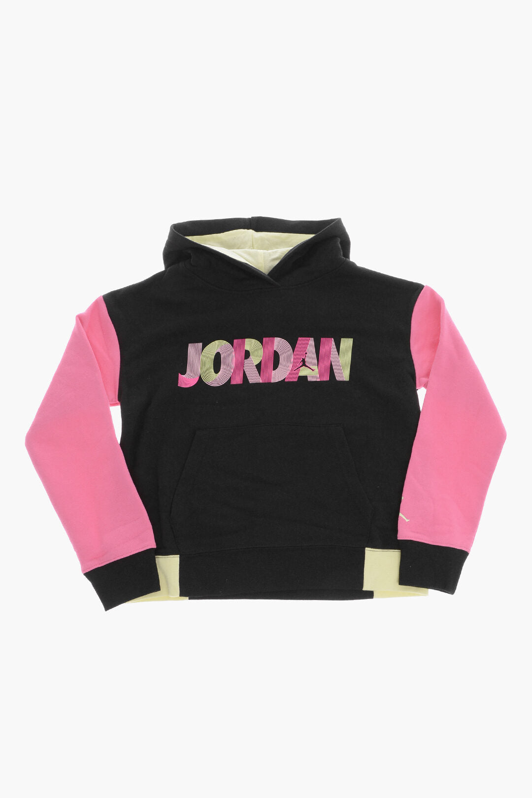 Nike KIDS 1500~Two-Tone Hoodie FUNDAMENTAL with Logo Print