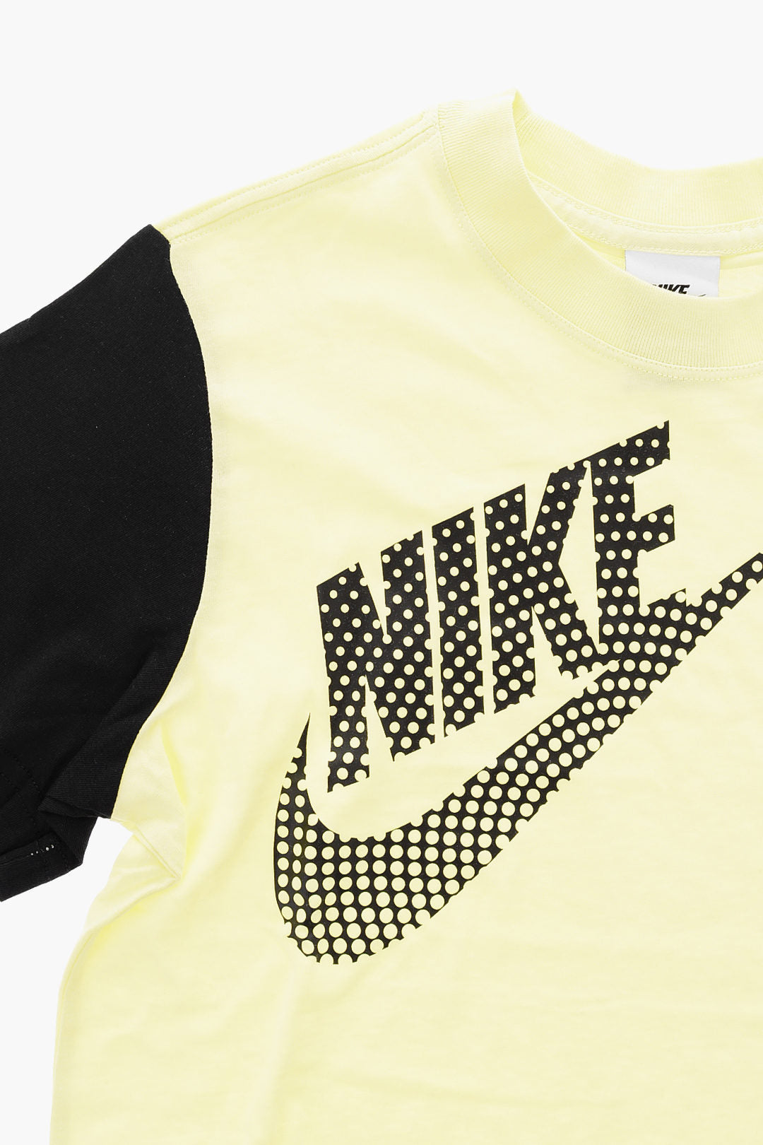 Nike KIDS 1500~Two-Tone T-Shirt with Printed Logo, view 2