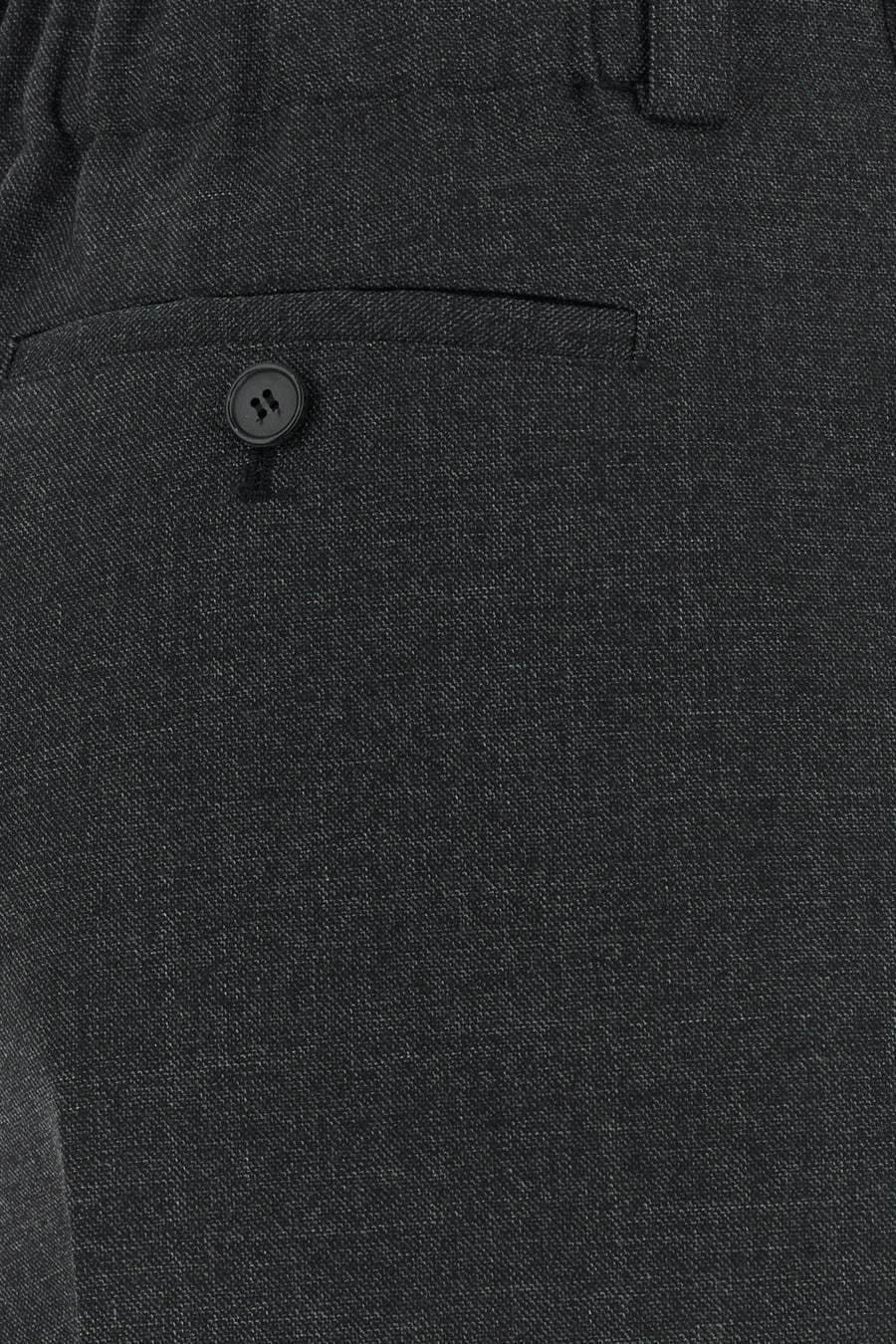 Givenchy Pantalone in lana antracite, view 3