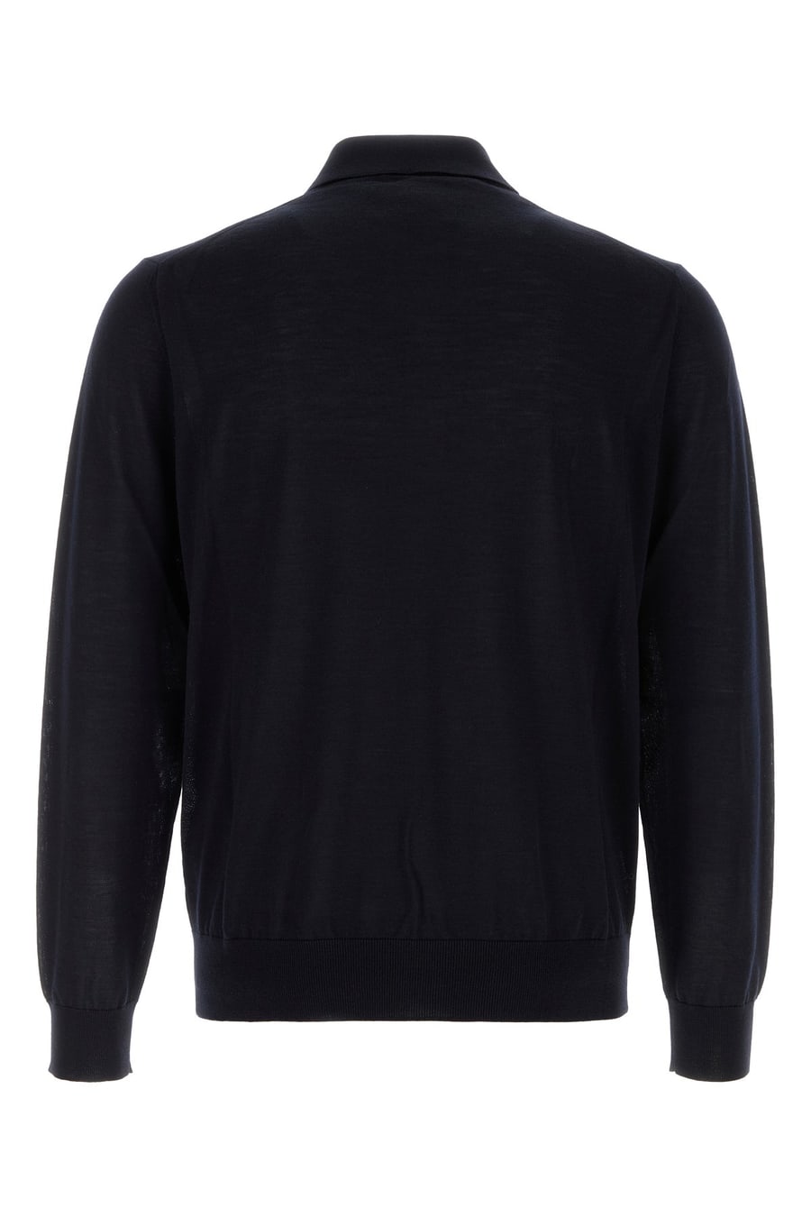 Prada Polo in lana blu notte, view 2