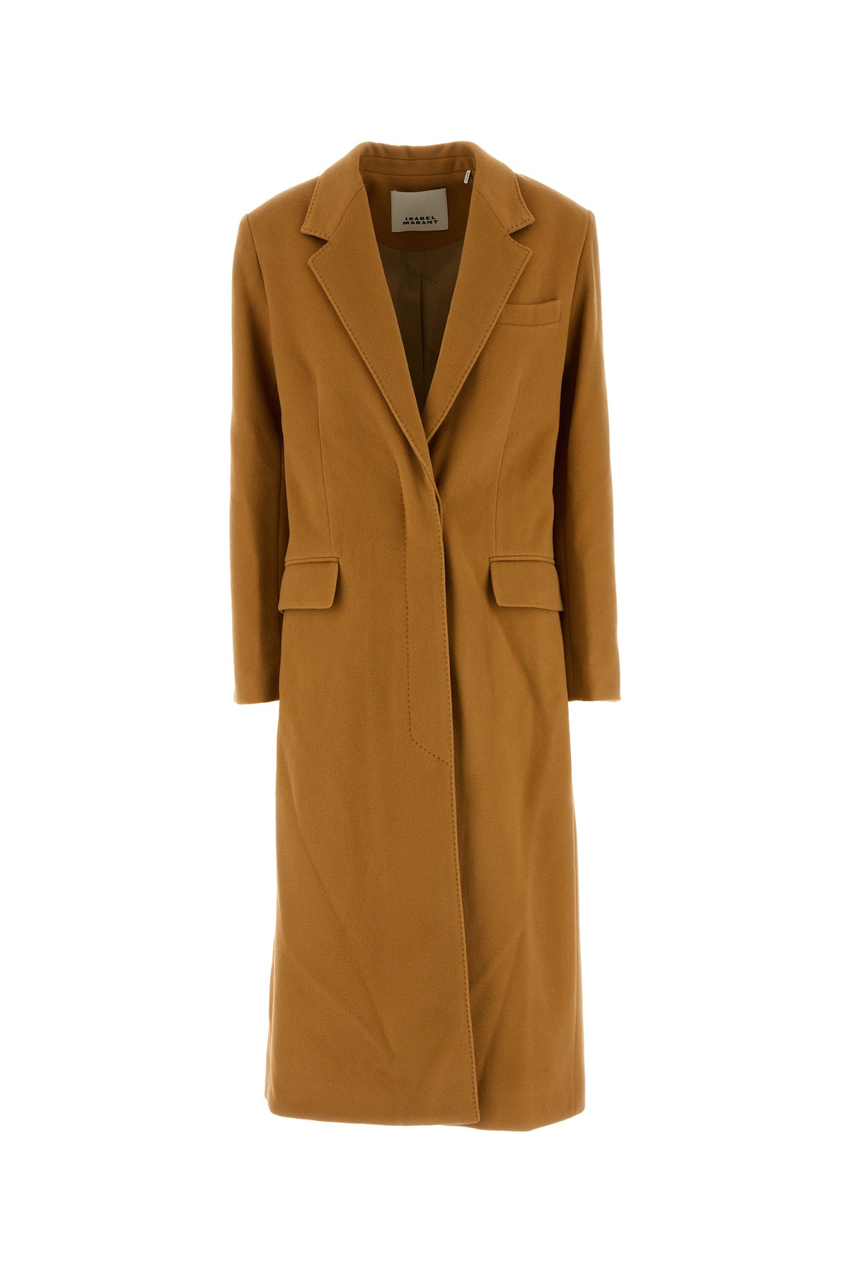 Isabel Marant Cappotto Ellenita in misto lana rame