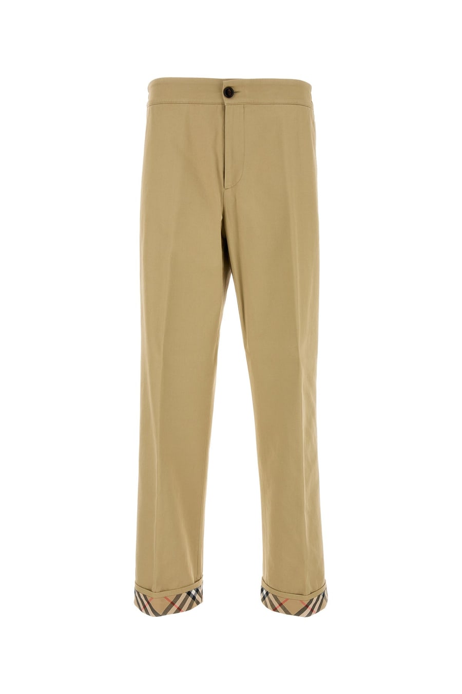 Burberry Pantalone in twill biege