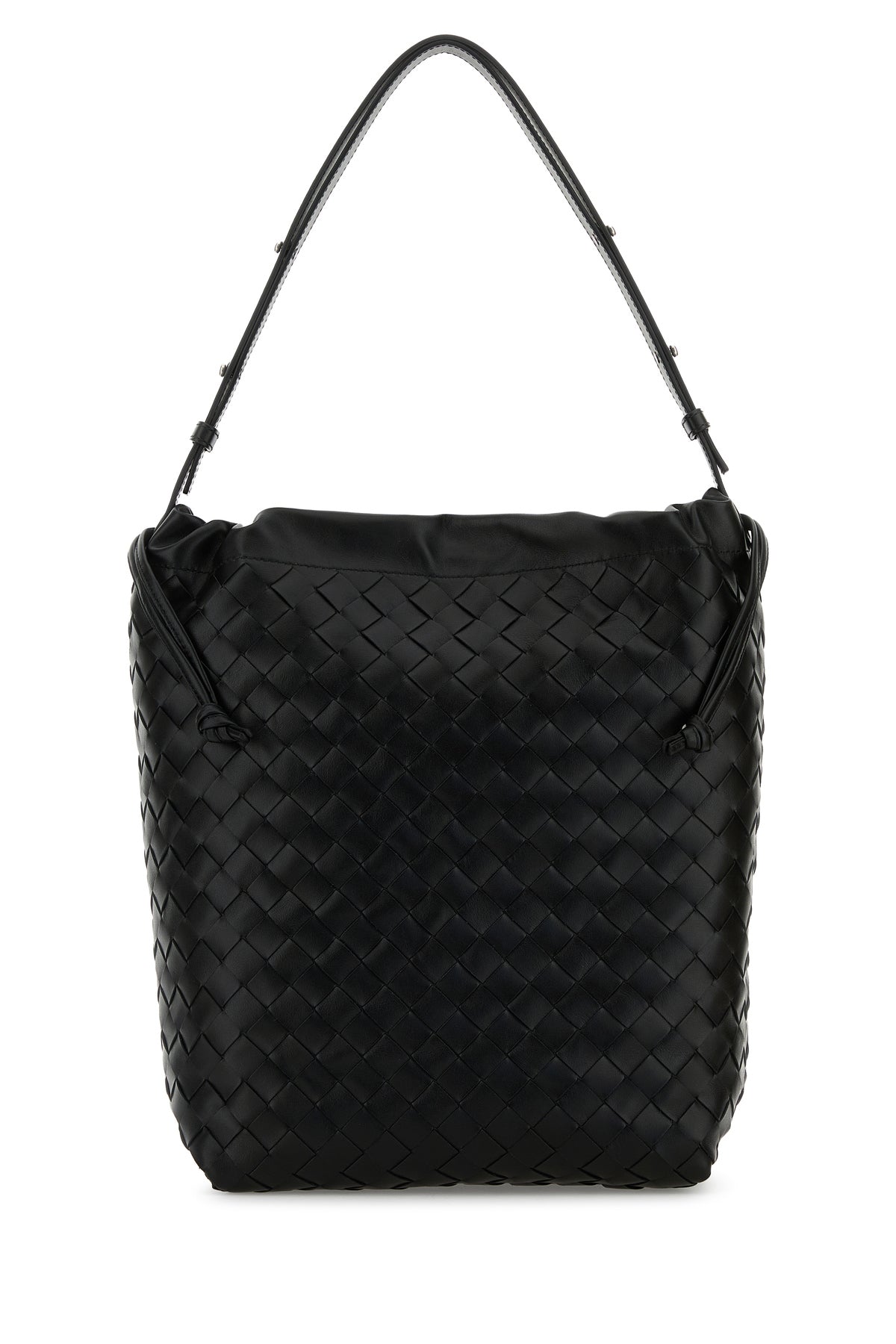 Bottega Veneta Borsa shopping in pelle nera