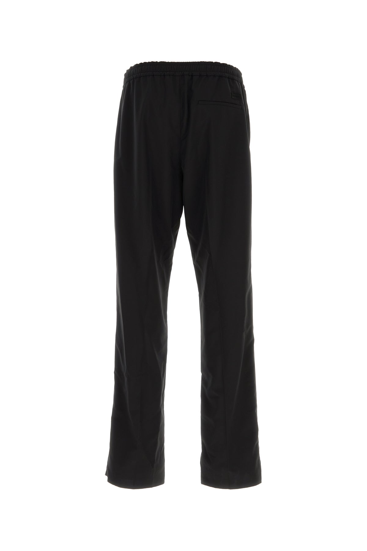Ferragamo Pantalone in misto lana nera, view 2