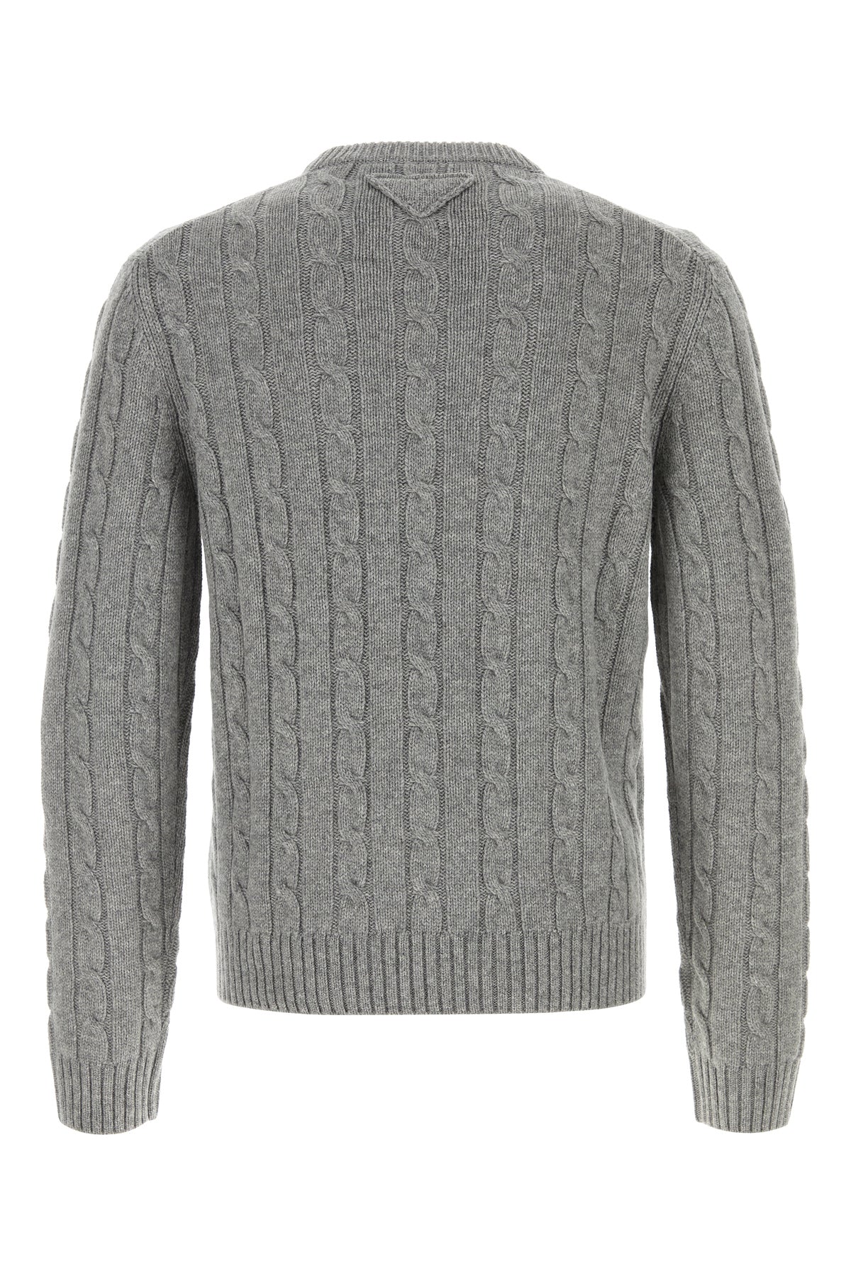 Prada Maglione in cashmere grigio, view 2