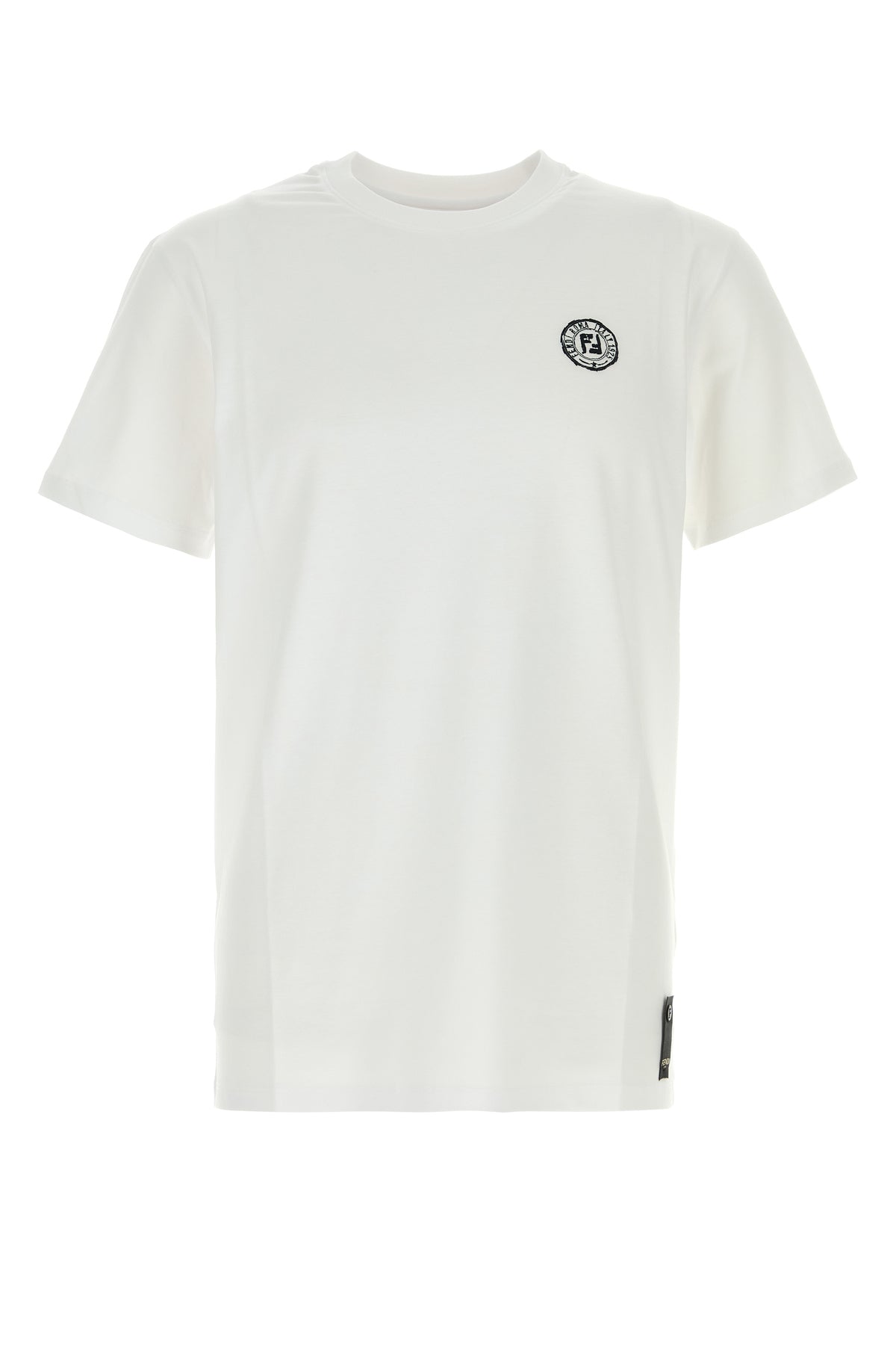 Fendi T-shirt in cotone bianco