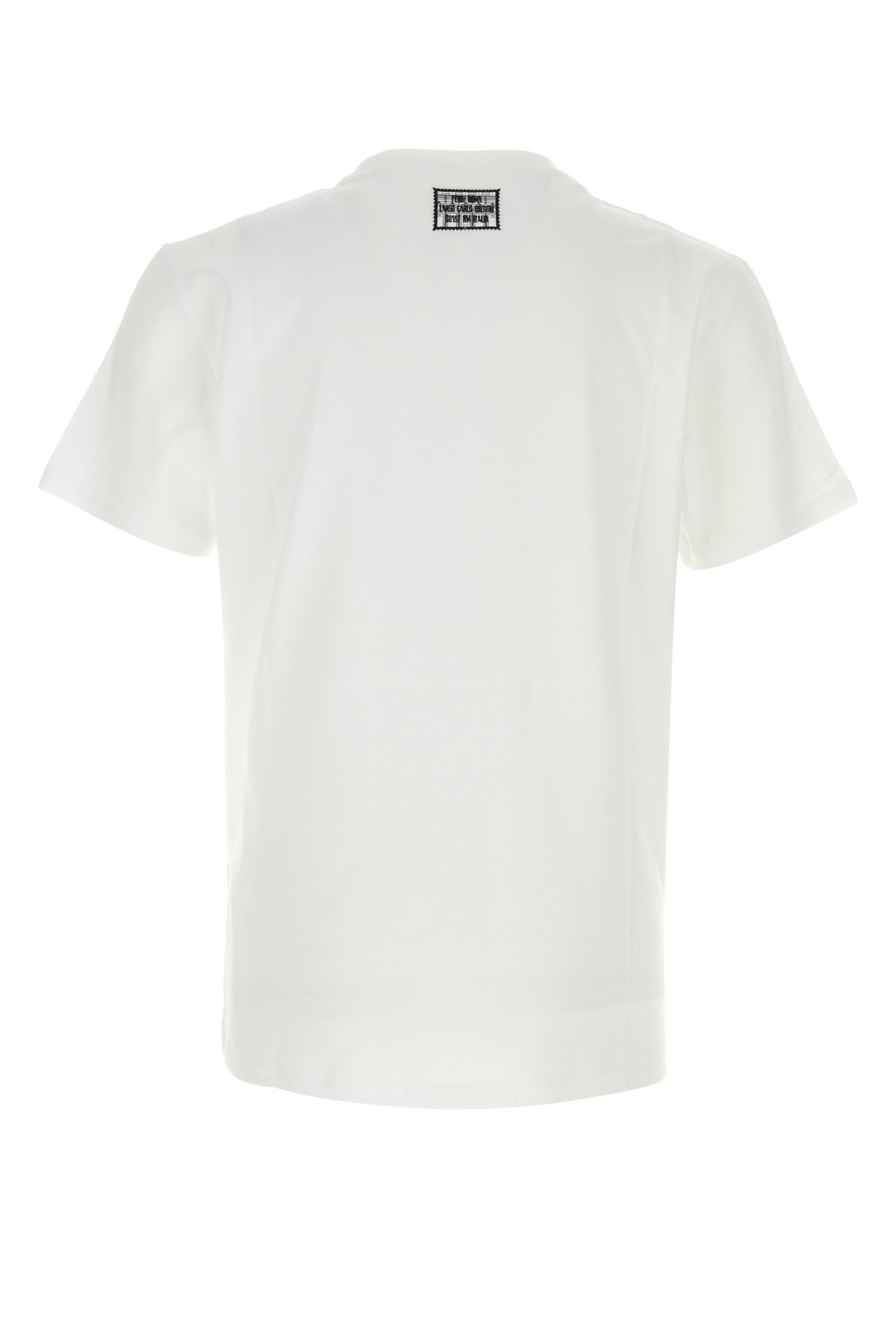 Fendi T-shirt in cotone bianco, view 2