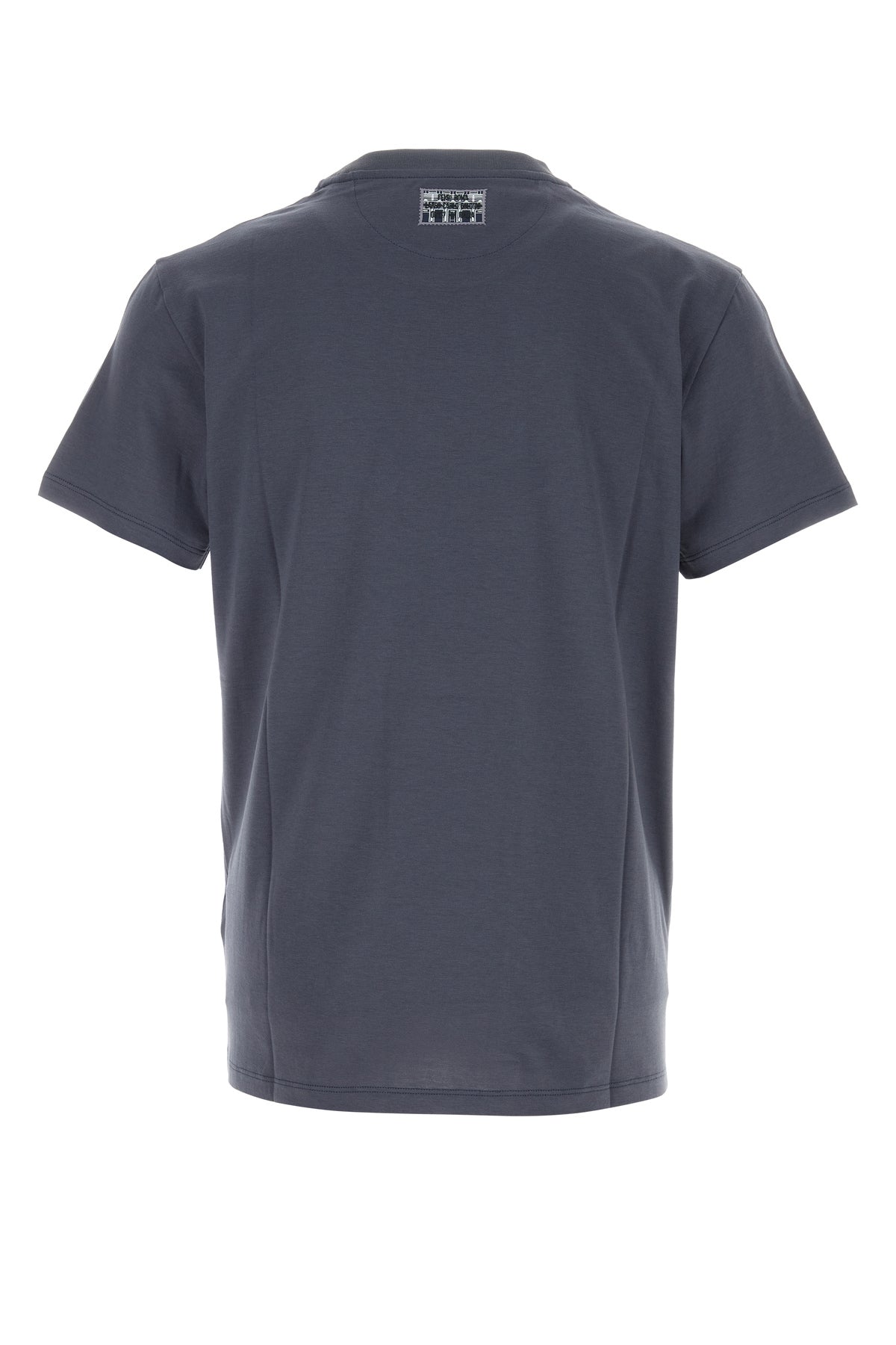 Fendi T-shirt in cotone avio, view 2