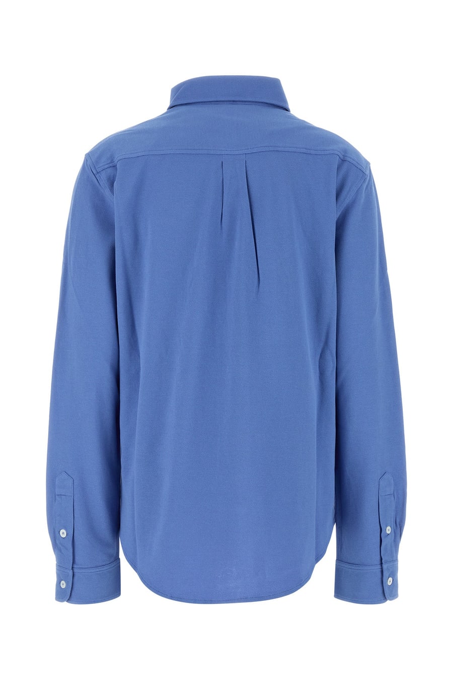 Miu Miu Camicia in piquet ceruleo, view 2