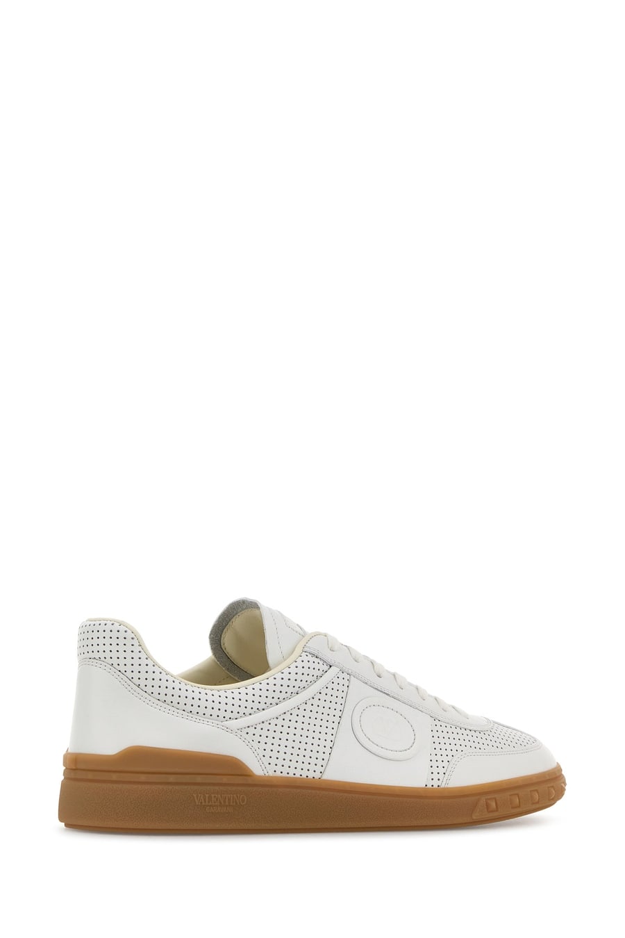 Valentino Garavani Sneakers Upvillage in nappa bianca, view 3