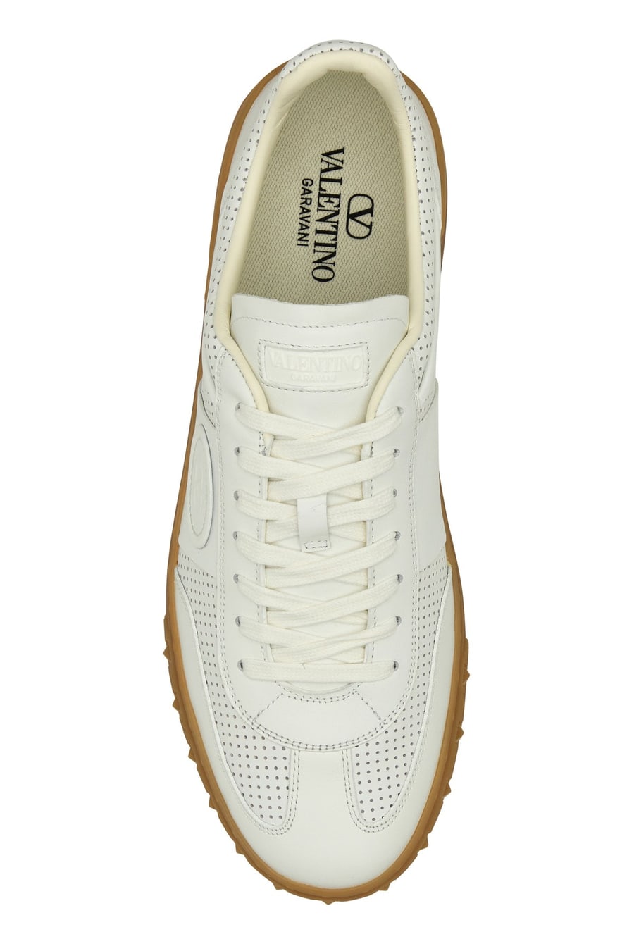 Valentino Garavani Sneakers Upvillage in nappa bianca, view 4