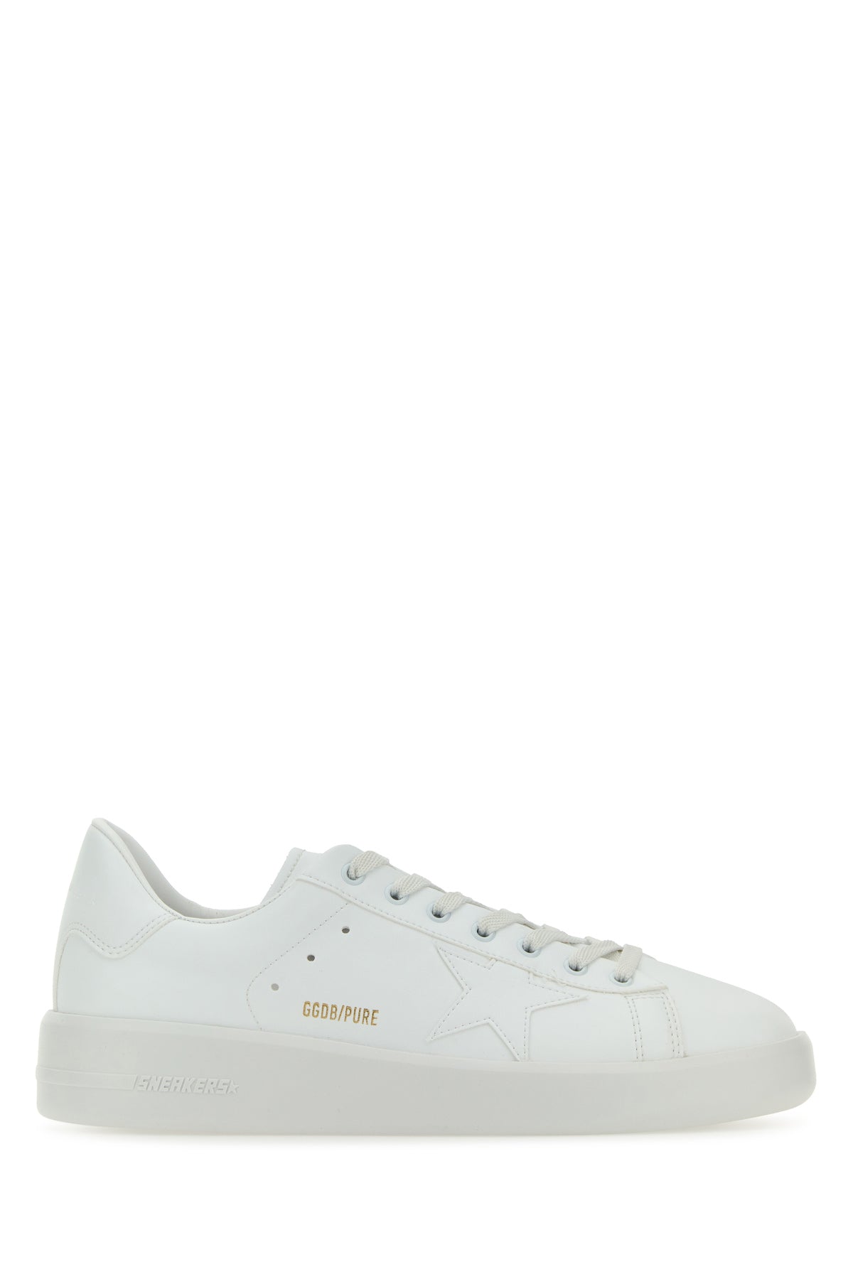 Golden Goose Sneakers Pure New in pelle bianca