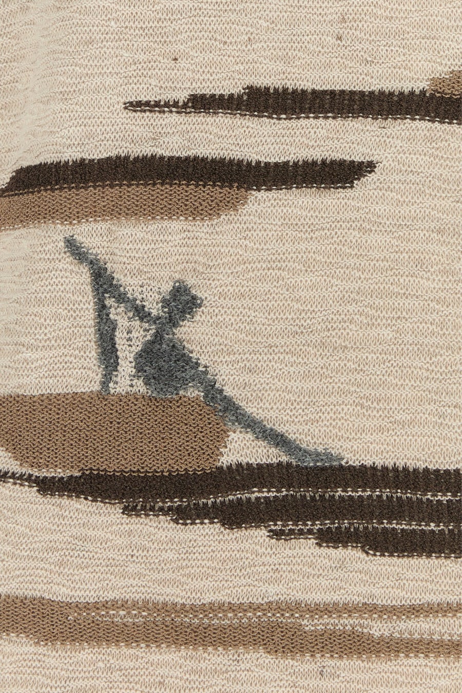 Bottega Veneta Polo in misto cotone ricamato, view 5