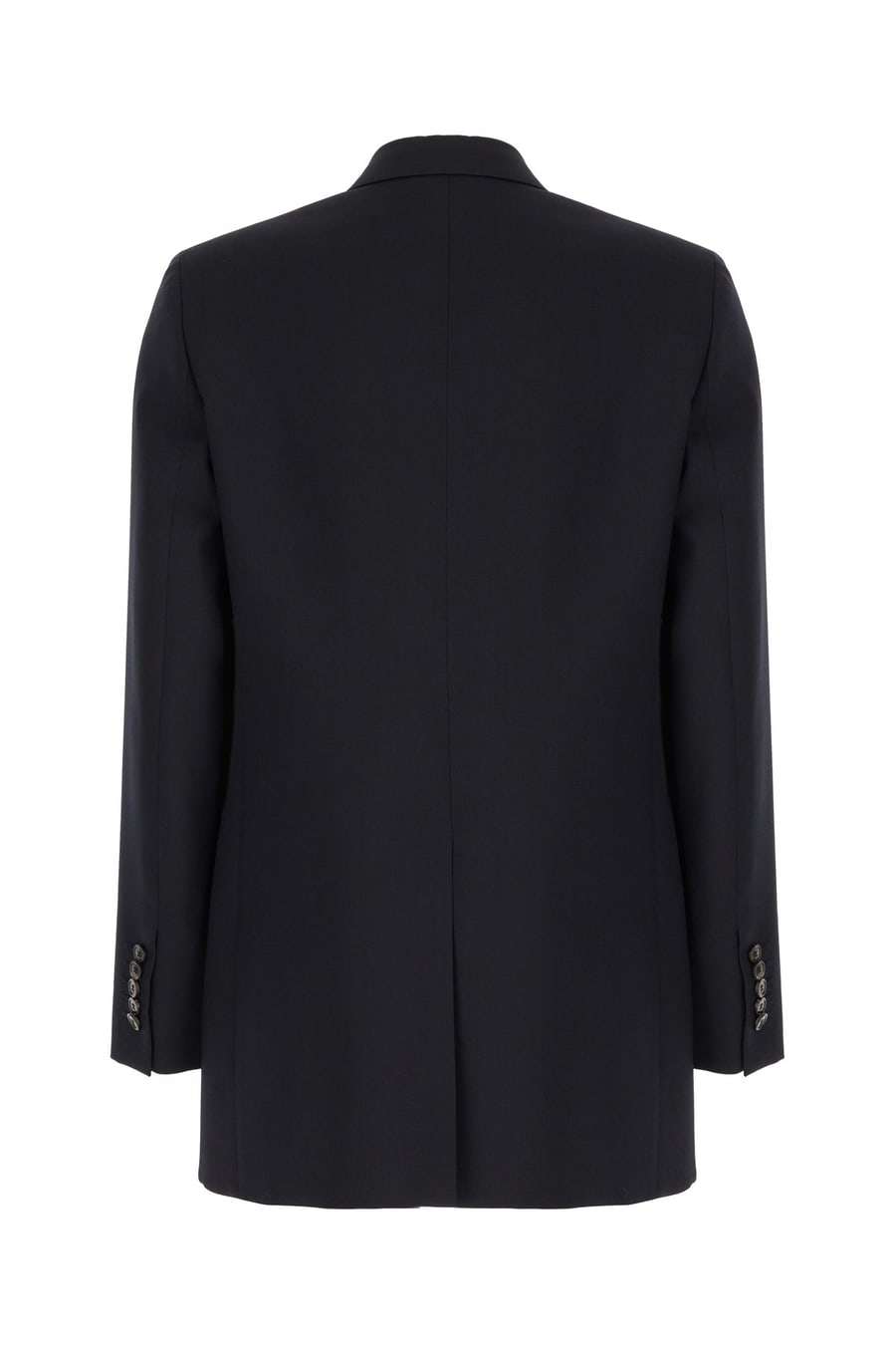 Gucci Giacca in lana blu notte, view 2