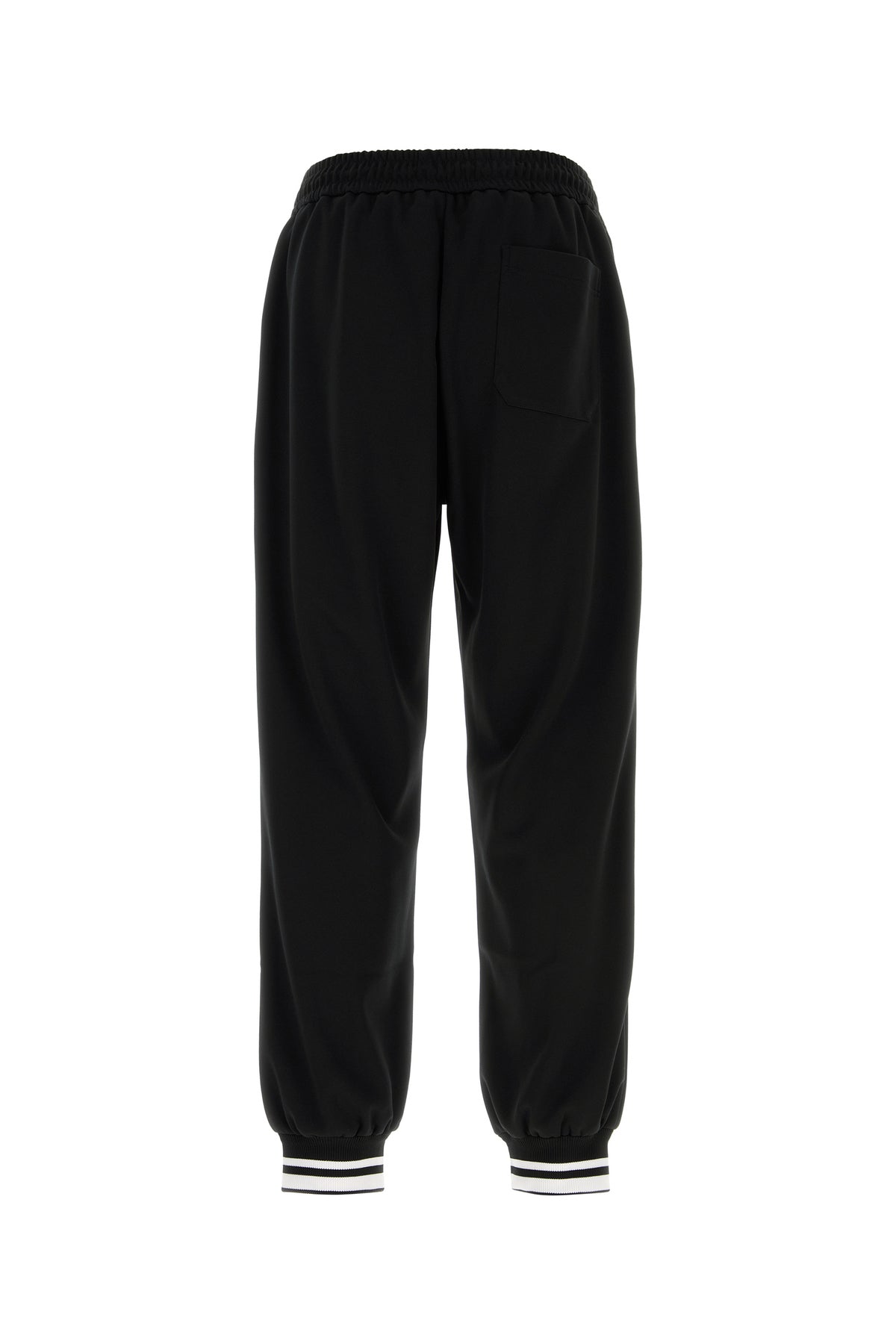 Gucci Pantalone jogging in poliestere nero, view 2
