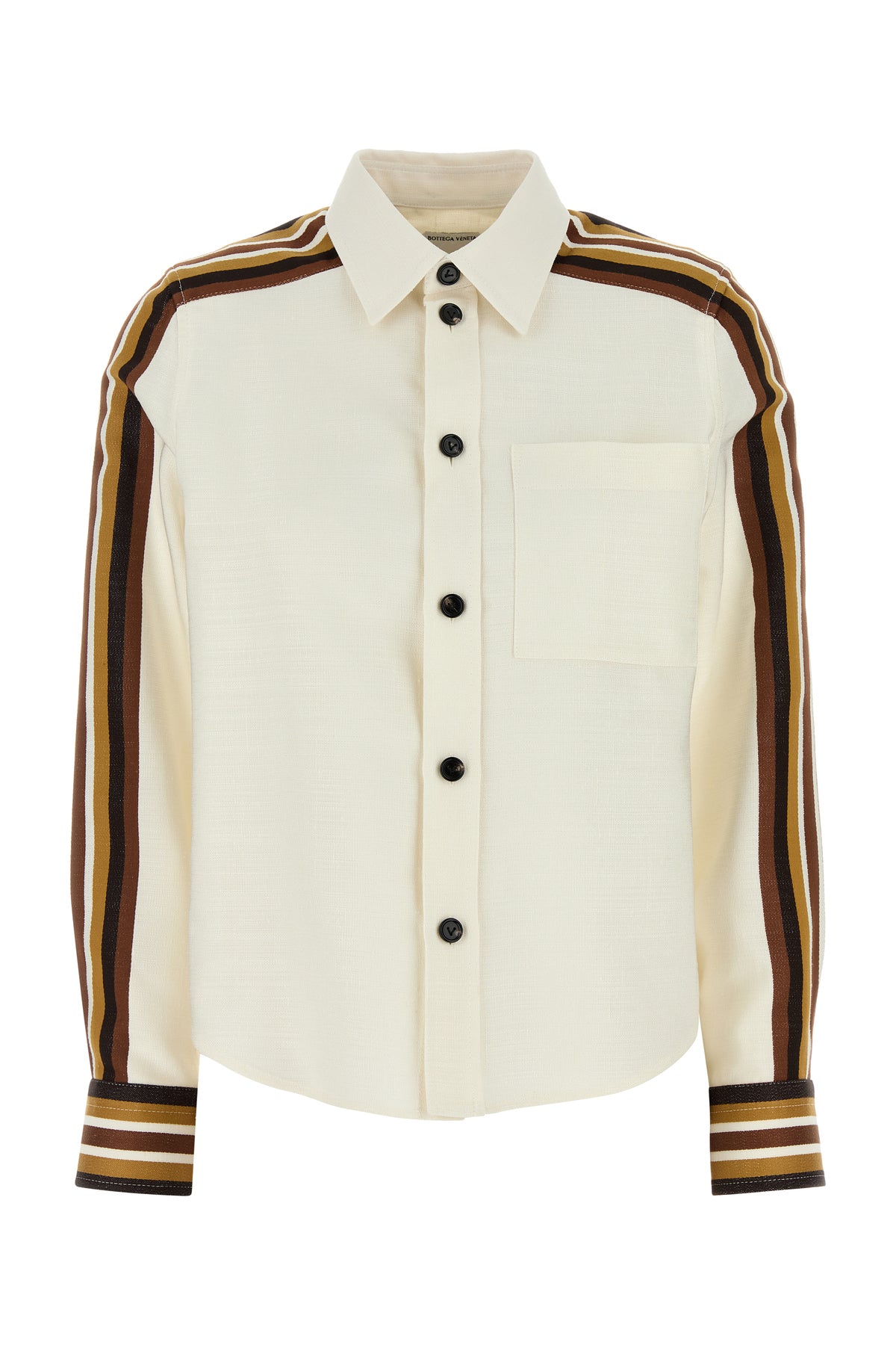 Bottega Veneta Camicia in misto viscosa avorio