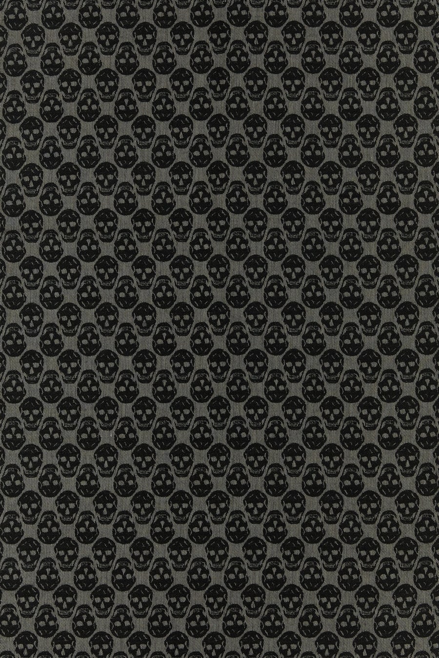 Alexander McQueen Foulard in misto lana ricamata, view 3