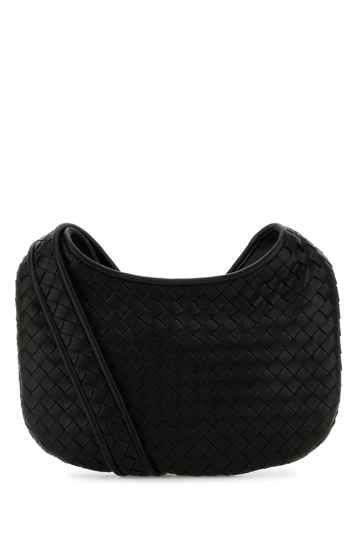 Bottega Veneta Borsa a tracolla Veneto piccola in pelle nera