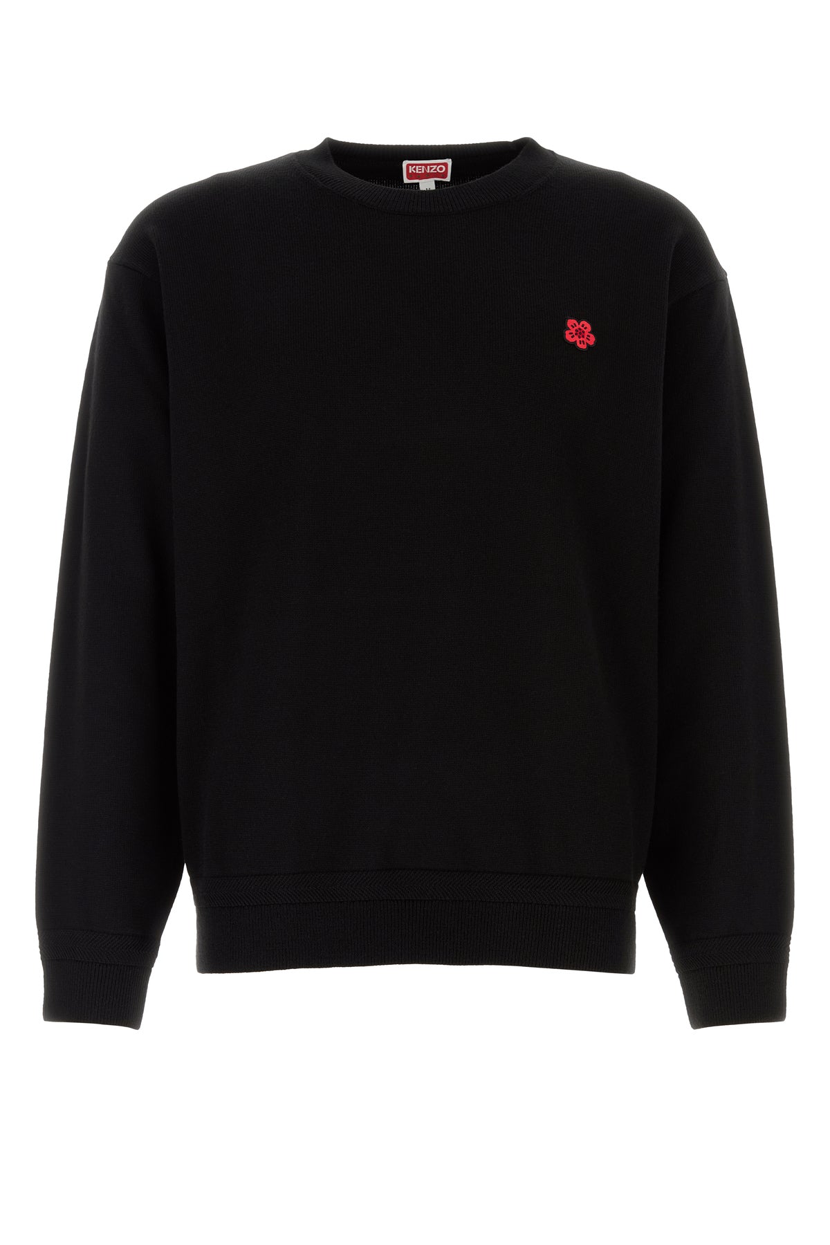 KENZO Maglione in lana nera