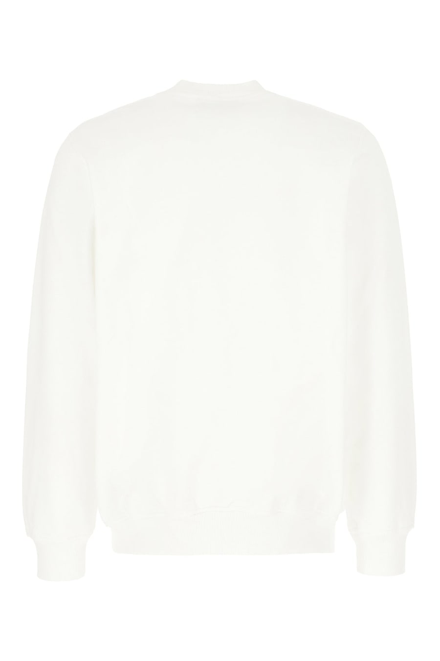 CASABLANCA Felpa in cotone bianco, view 2