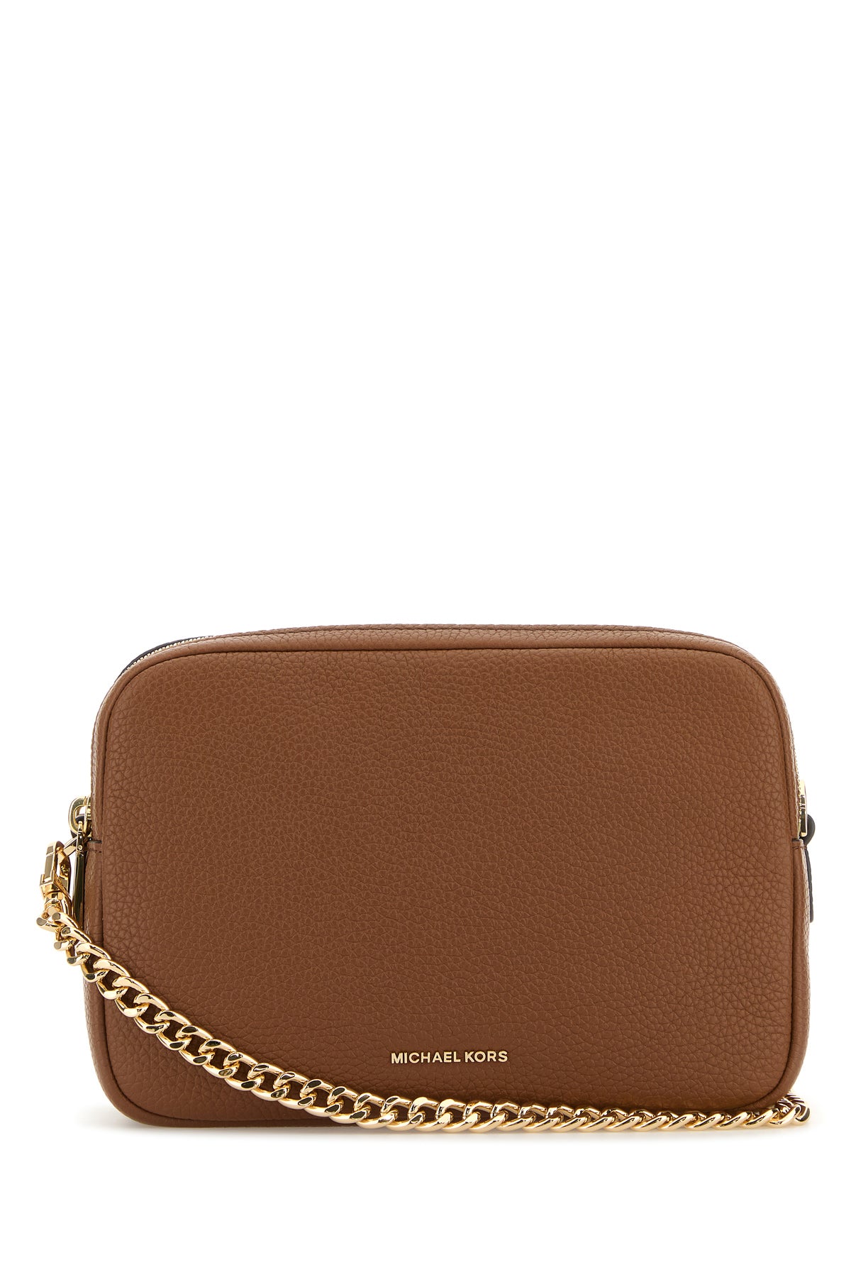 MICHAEL BY MICHAEL KORS Borsa a spalla Bryant media in pelle caramello