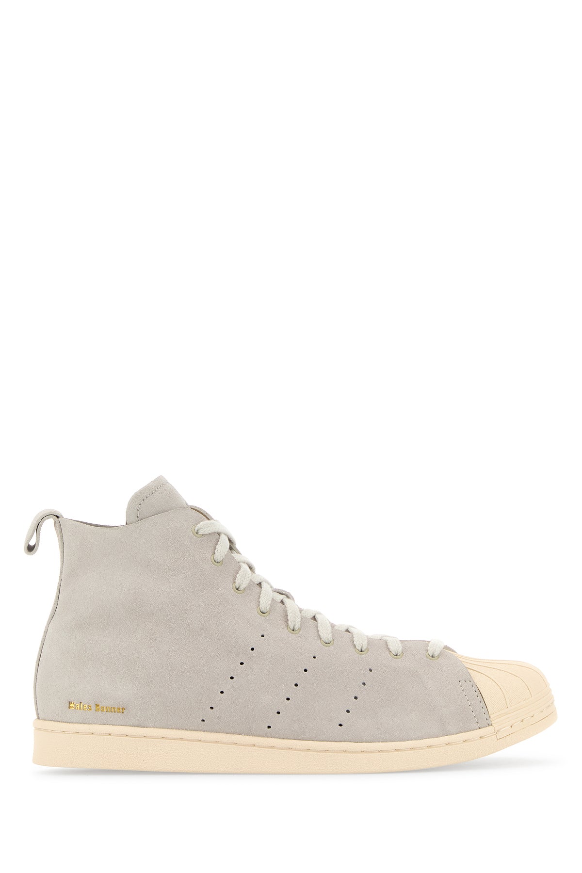 WALES BONNER X ADIDAS Sneakers Superstar Wales Bonner X Adidas in pelle scamosciata grigio chiaro