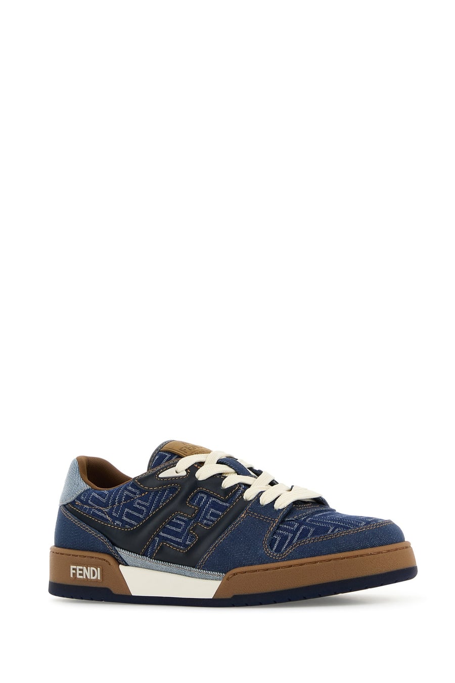 Fendi Sneakers Fendi Match in denim, view 2