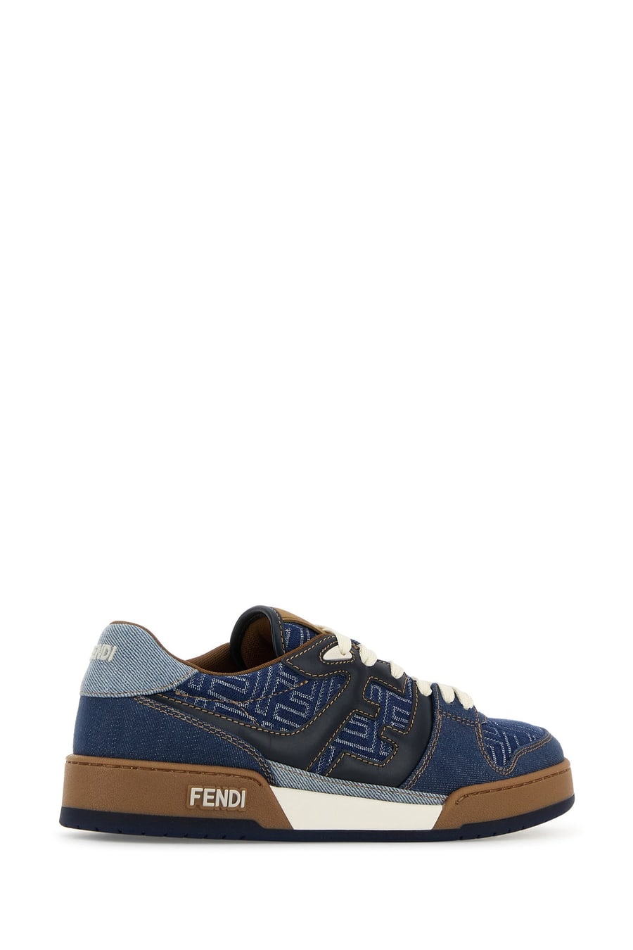 Fendi Sneakers Fendi Match in denim, view 3