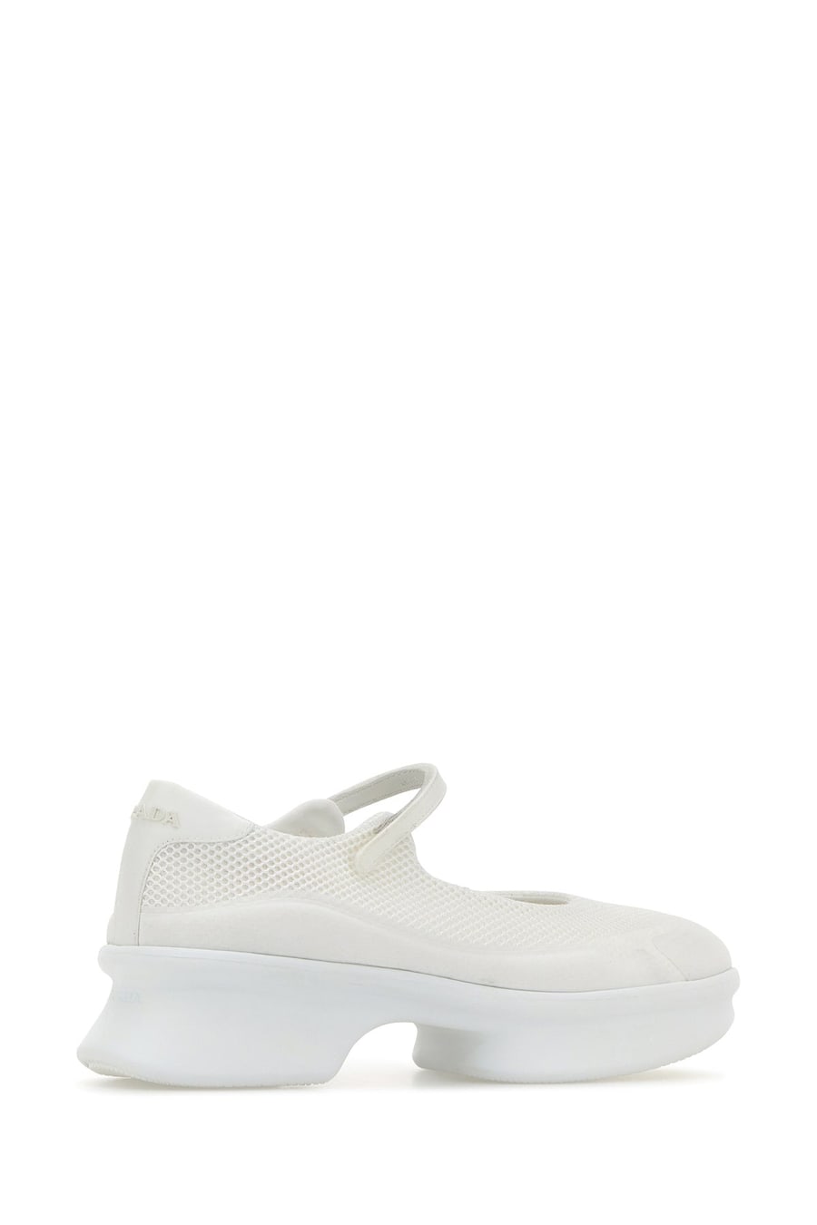 Prada Ballerine in rete bianca, view 3