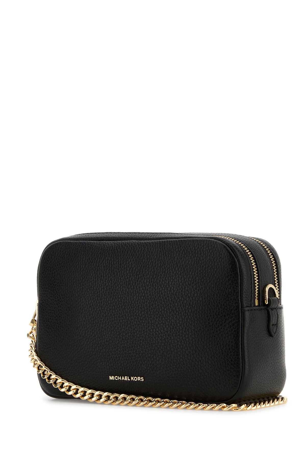 MICHAEL BY MICHAEL KORS Borsa a spalla Bryant media in pelle nera, view 2