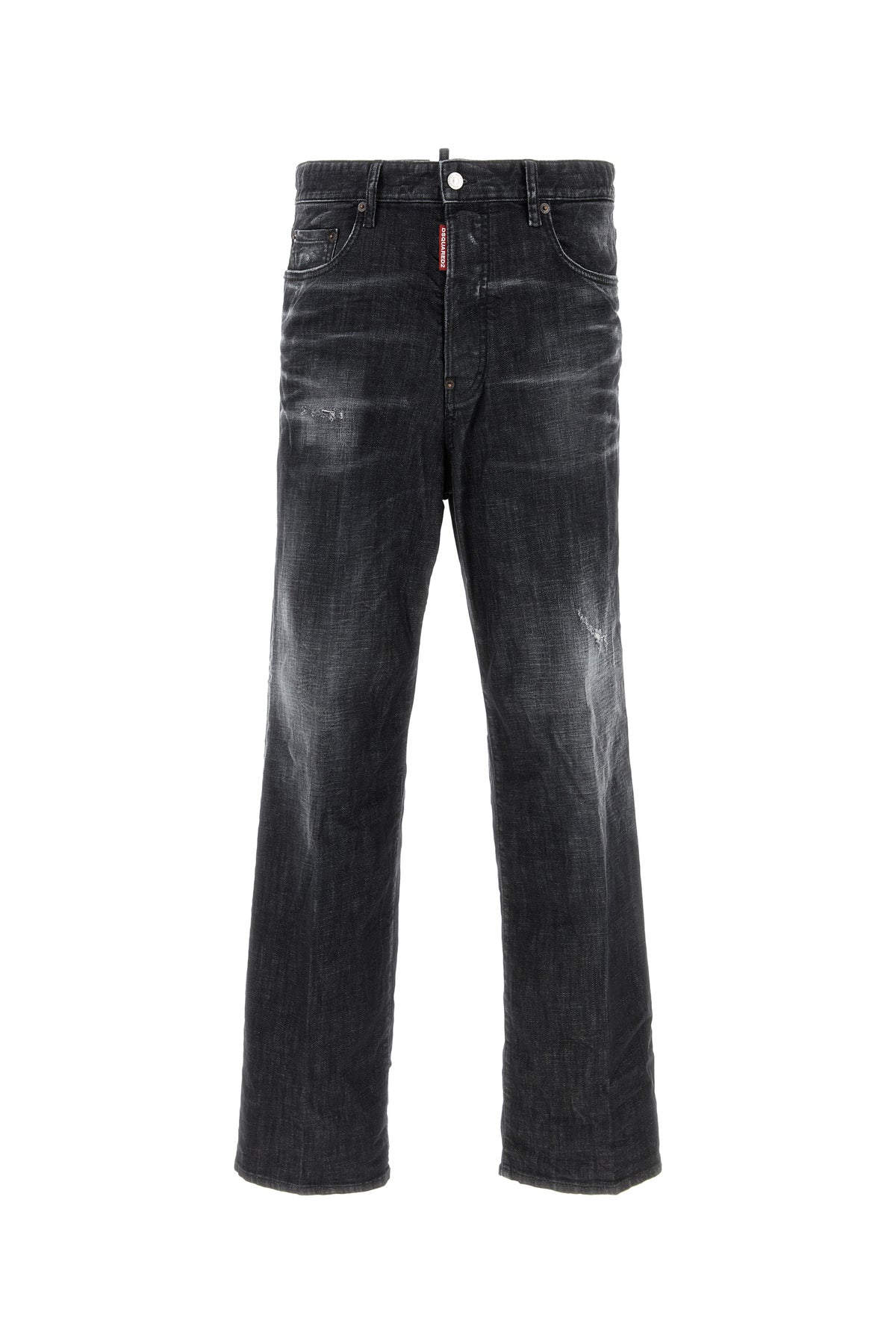 Dsquared2 Jeans Loose in denim stretch nero
