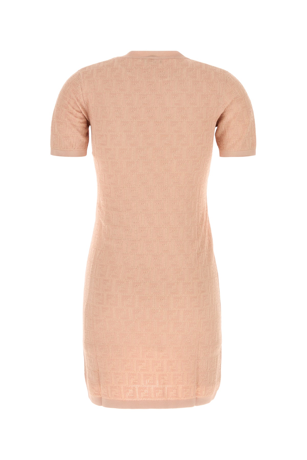 Fendi Abito in misto cotone rosa