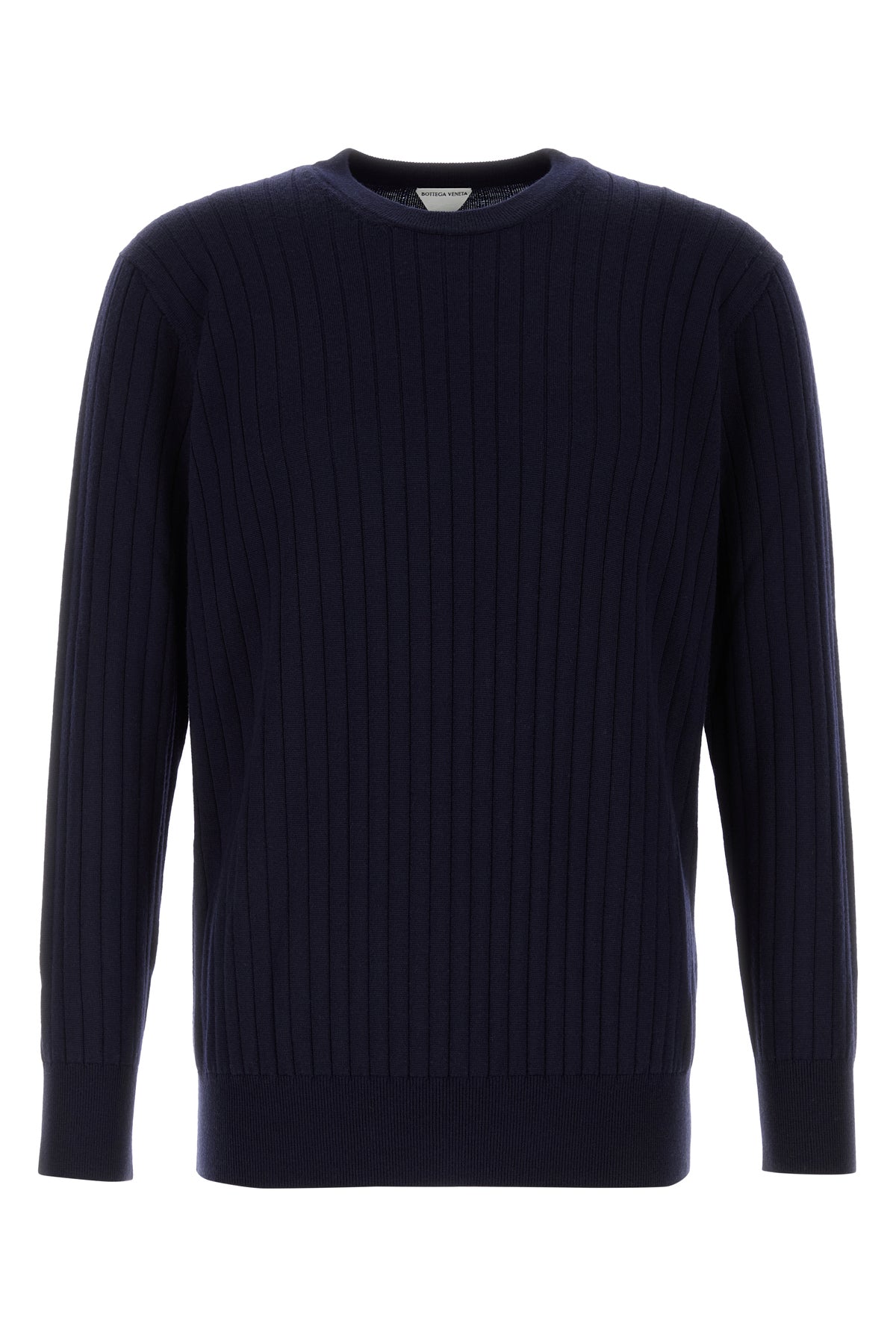 Bottega Veneta Maglione in lana blu scuro