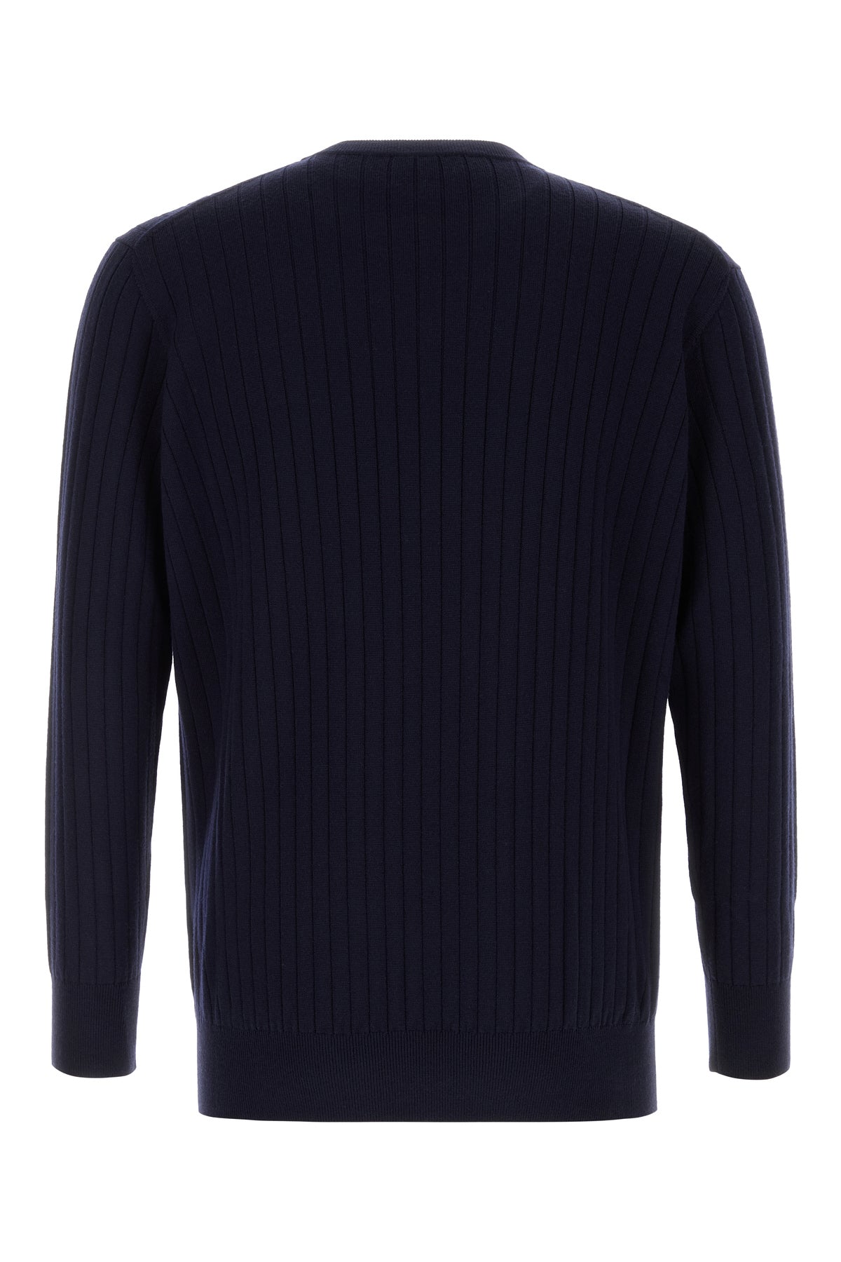 Bottega Veneta Maglione in lana blu scuro, view 2