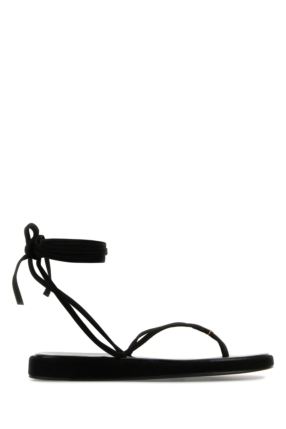 Tory Burch Sandali Capri in pelle scamosciata nera