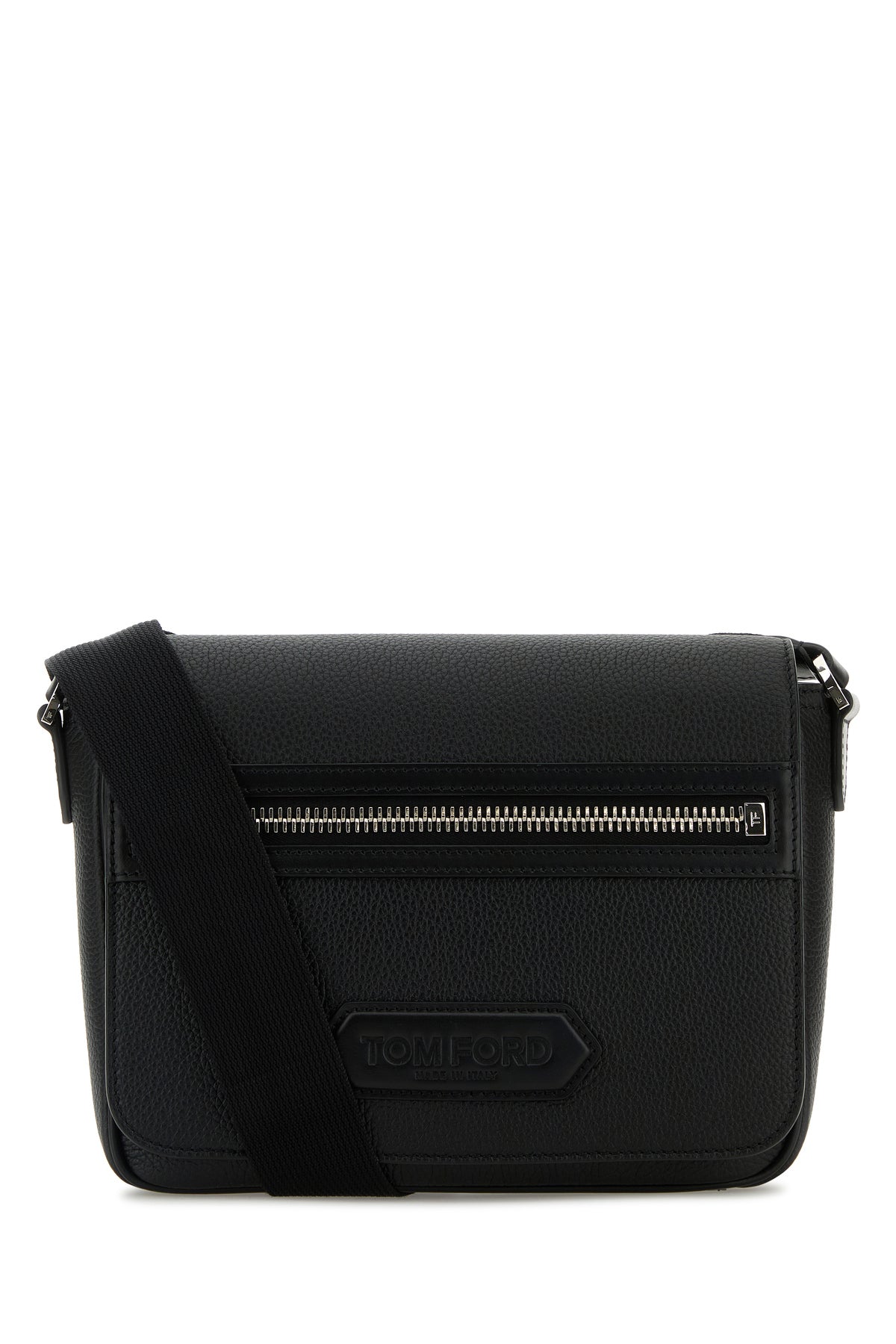 Tom Ford Borsa a tracolla Traveller piccola in pelle nera
